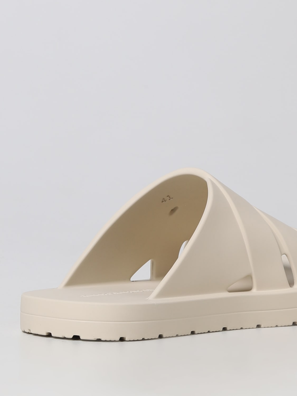 BOTTEGA VENETA SANDALS: Shoes men Bottega Veneta, Ivory - Img 3