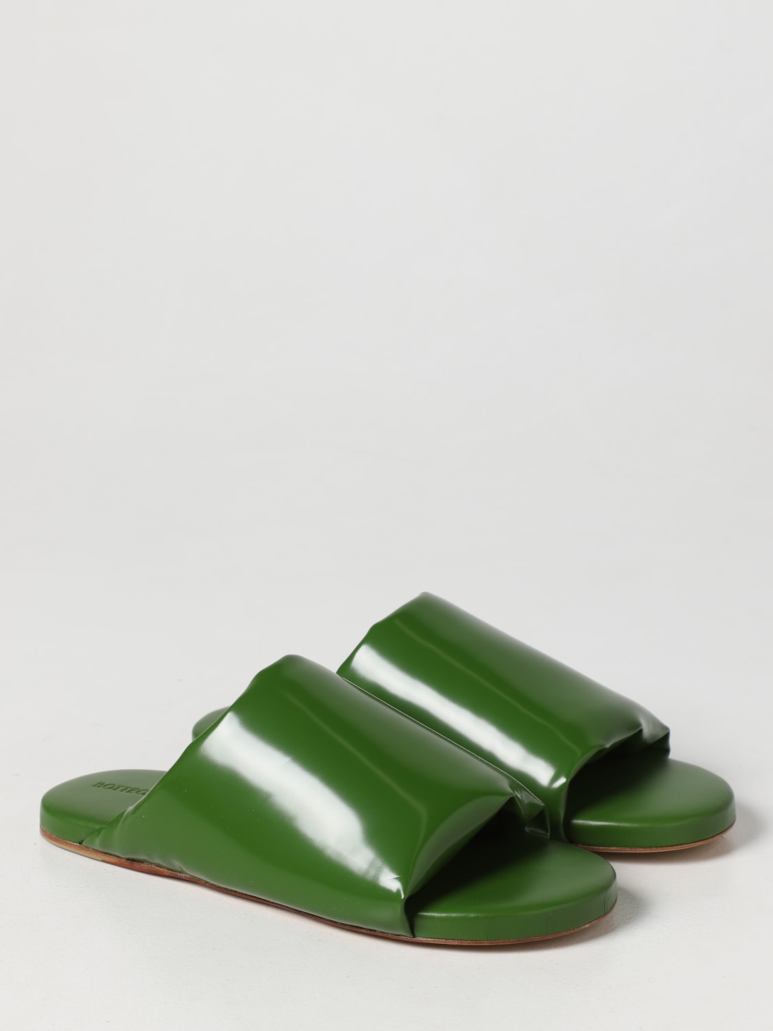 BOTTEGA VENETA SANDALIAS: Zapatos hombre Bottega Veneta, Verde - Img 2