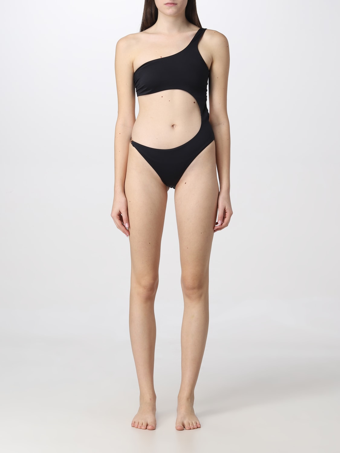 VERSACE SWIMSUIT: Versace swimsuit in lycra, Black - Img 1