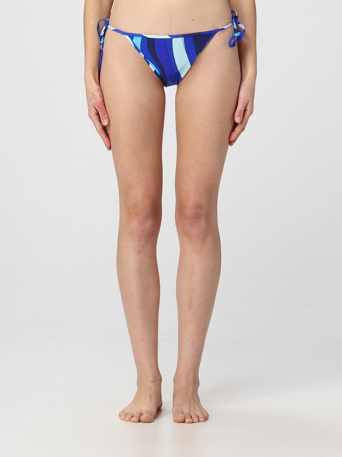 Emilio Pucci bikini bottoms in printed lycra