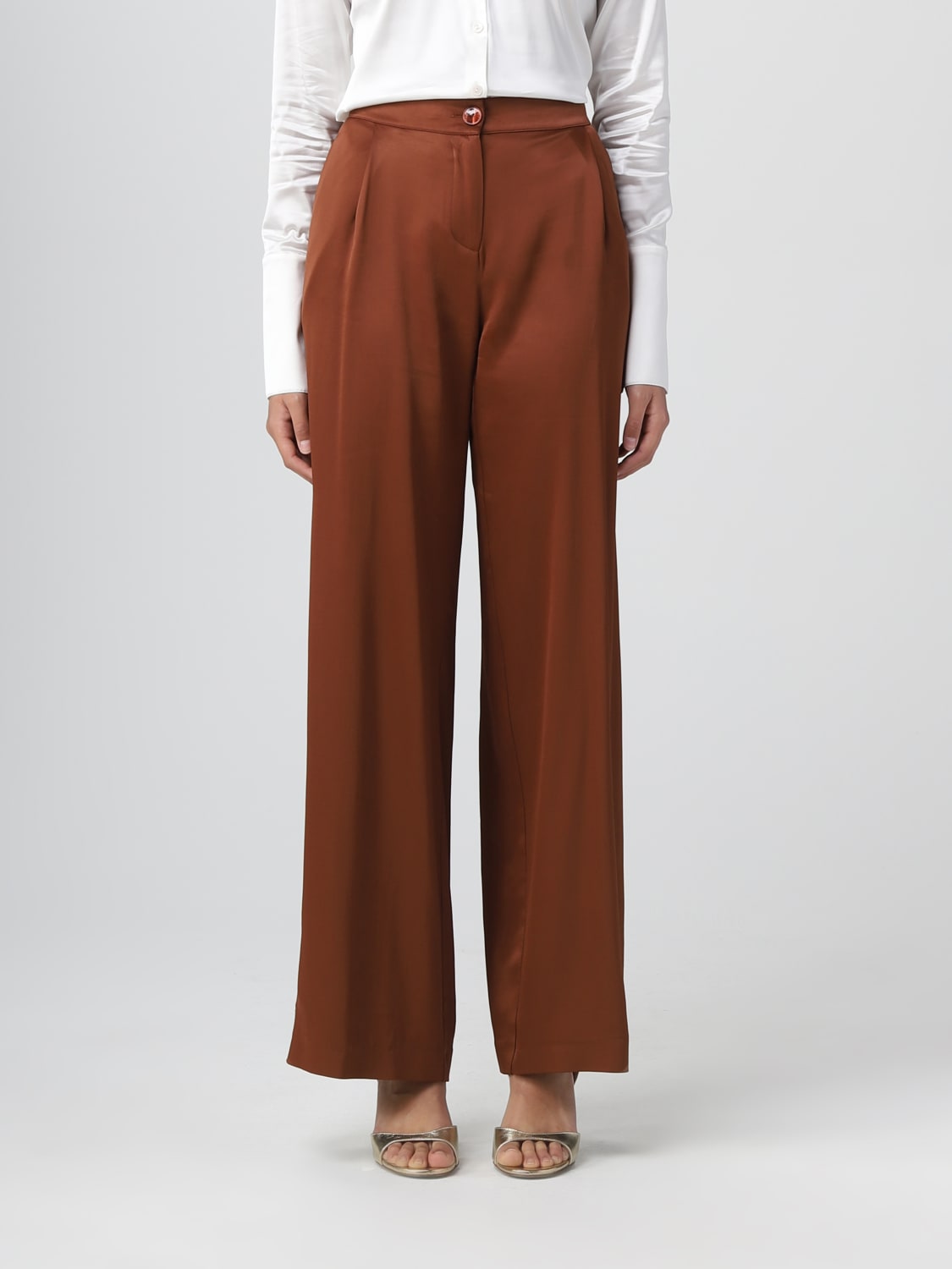 PATRIZIA PEPE PANTS: Pants woman Patrizia Pepe, Dark - Img 1