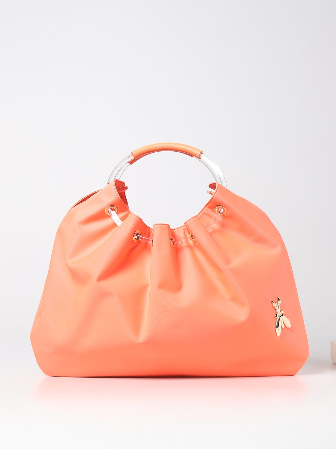 PATRIZIA PEPE HANDBAG: Shoulder bag woman Patrizia Pepe, Coral - Img 1