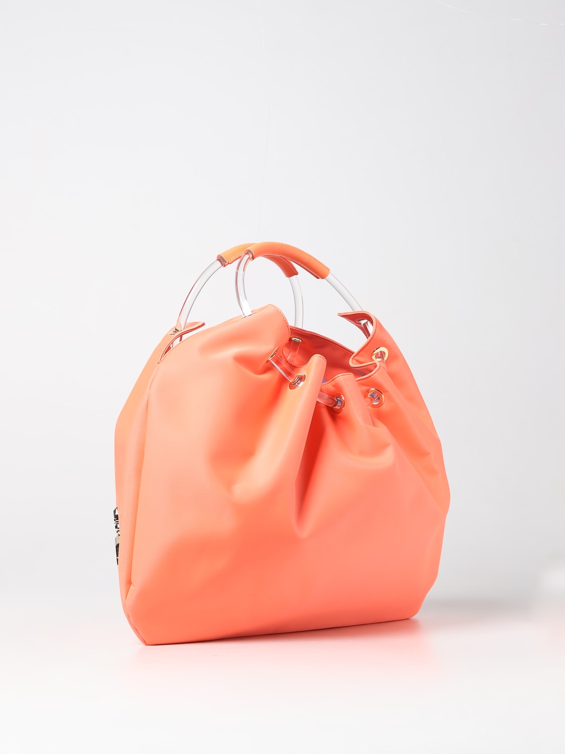 PATRIZIA PEPE HANDBAG: Shoulder bag woman Patrizia Pepe, Coral - Img 2