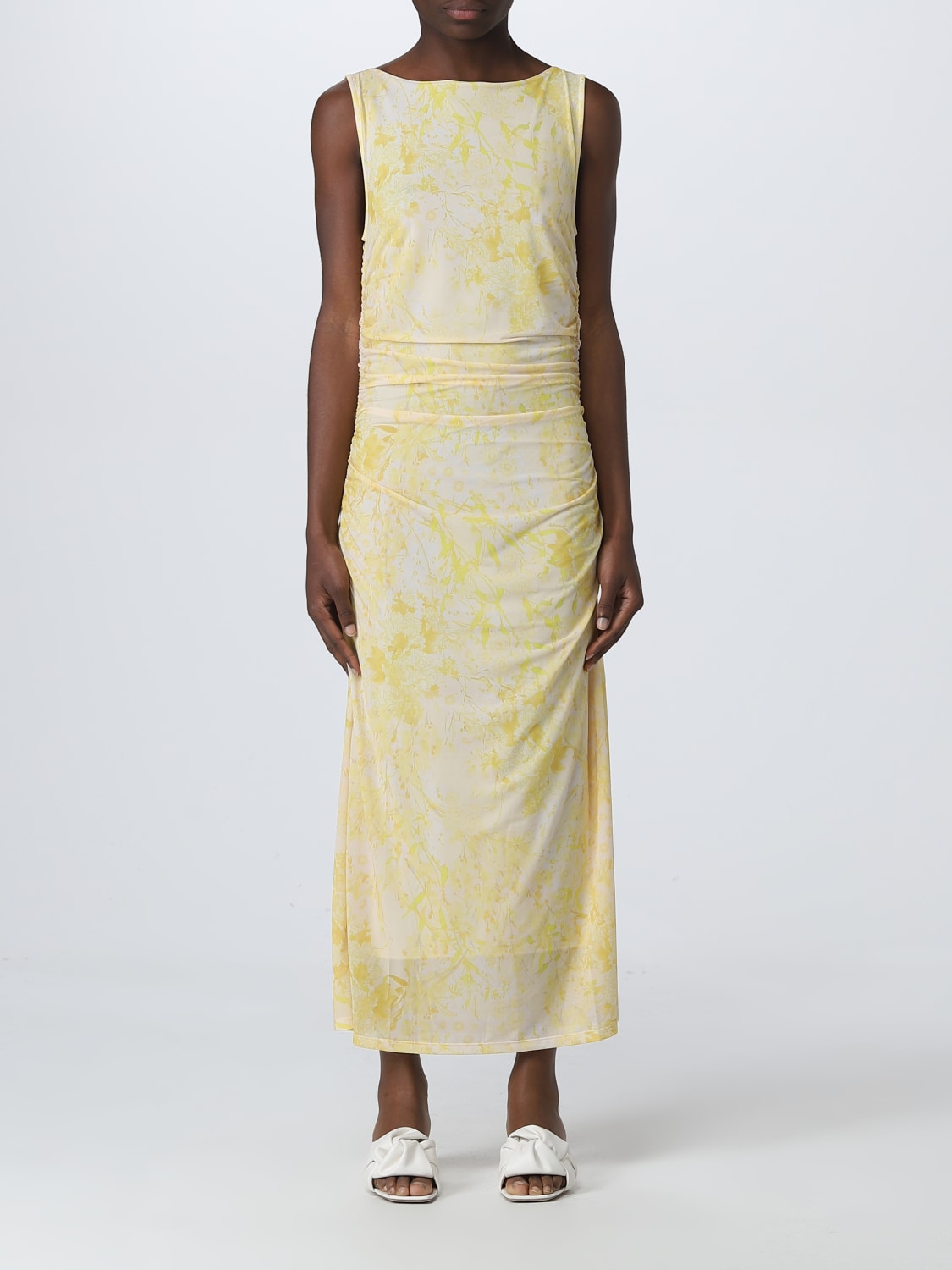 PATRIZIA PEPE DRESS: Dress woman Patrizia Pepe, Yellow - Img 1