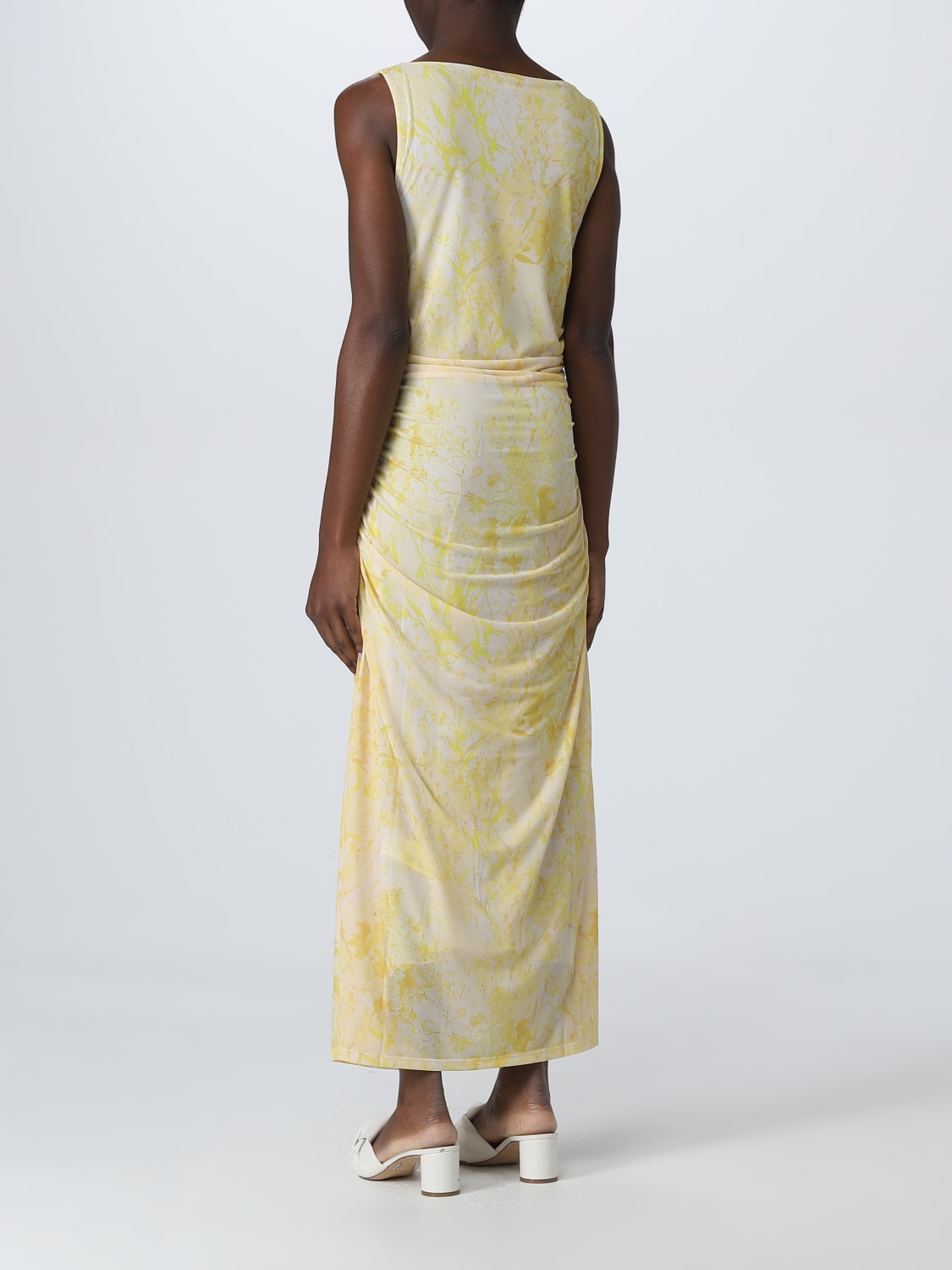 PATRIZIA PEPE DRESS: Dress woman Patrizia Pepe, Yellow - Img 2