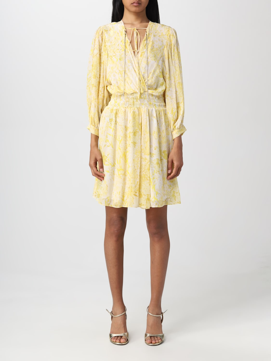 PATRIZIA PEPE DRESS: Dress woman Patrizia Pepe, Yellow - Img 1