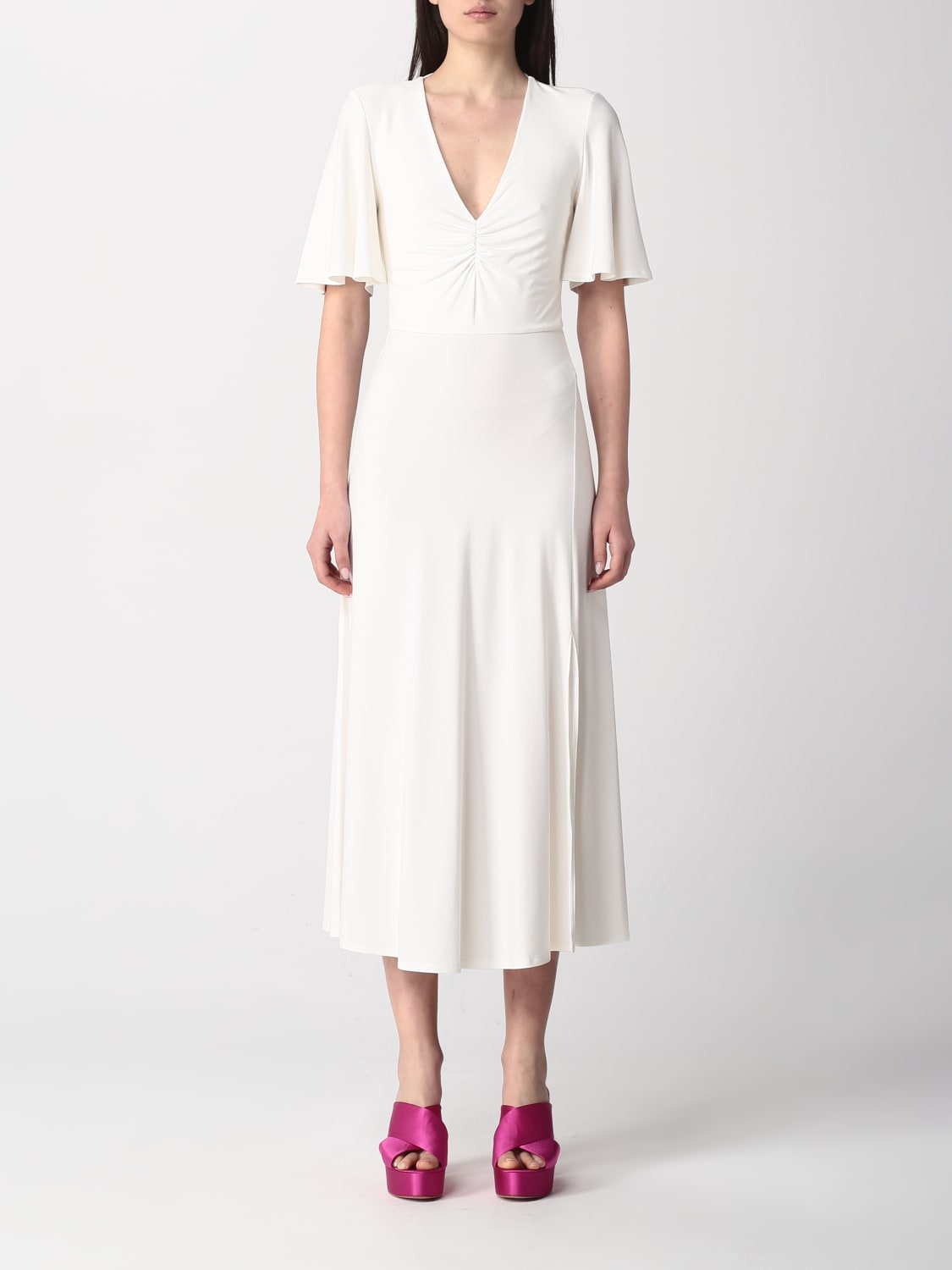 PATRIZIA PEPE DRESS: Dress woman Patrizia Pepe, White - Img 1