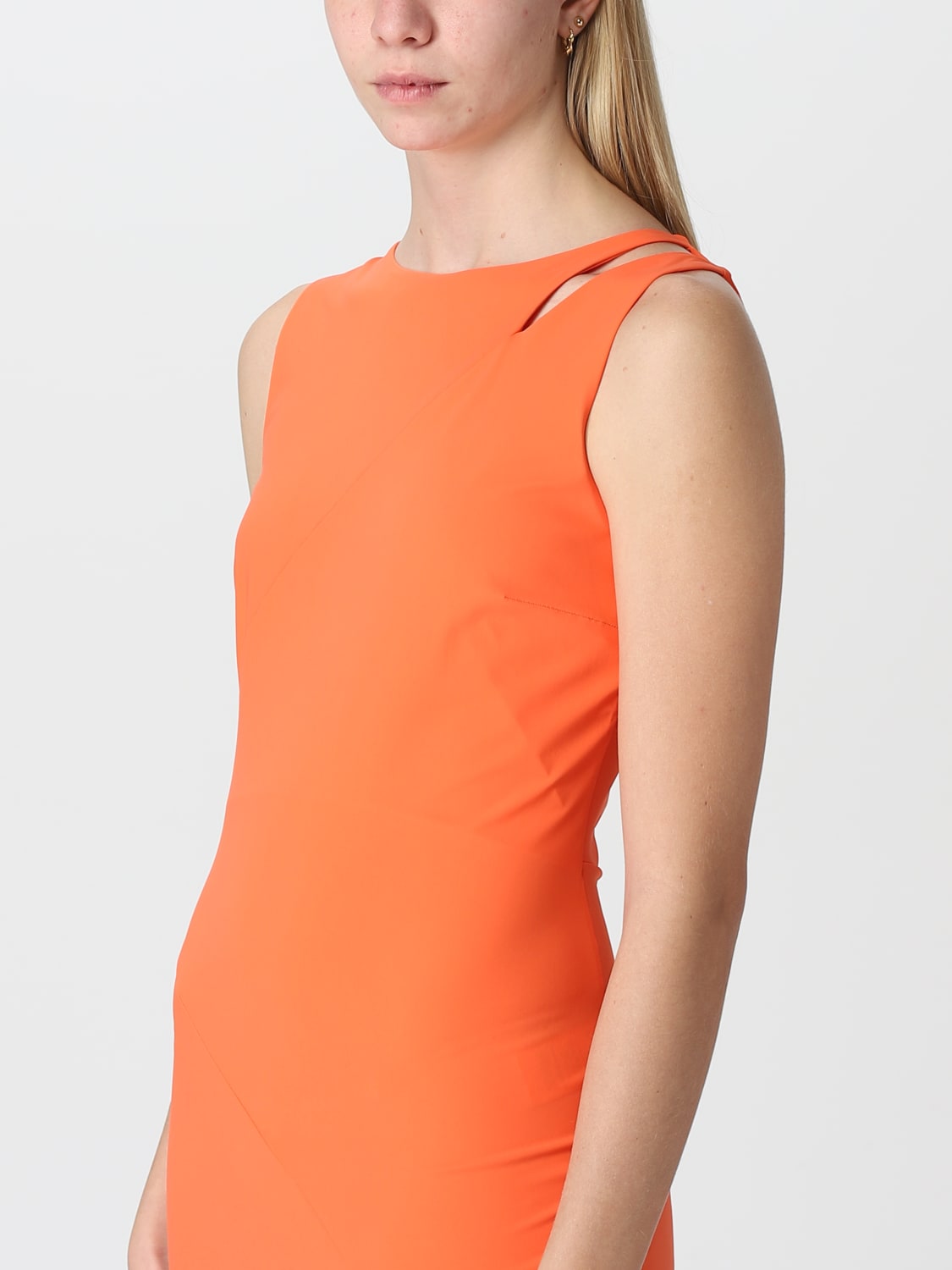 PATRIZIA PEPE DRESS: Dress woman Patrizia Pepe, Coral - Img 3