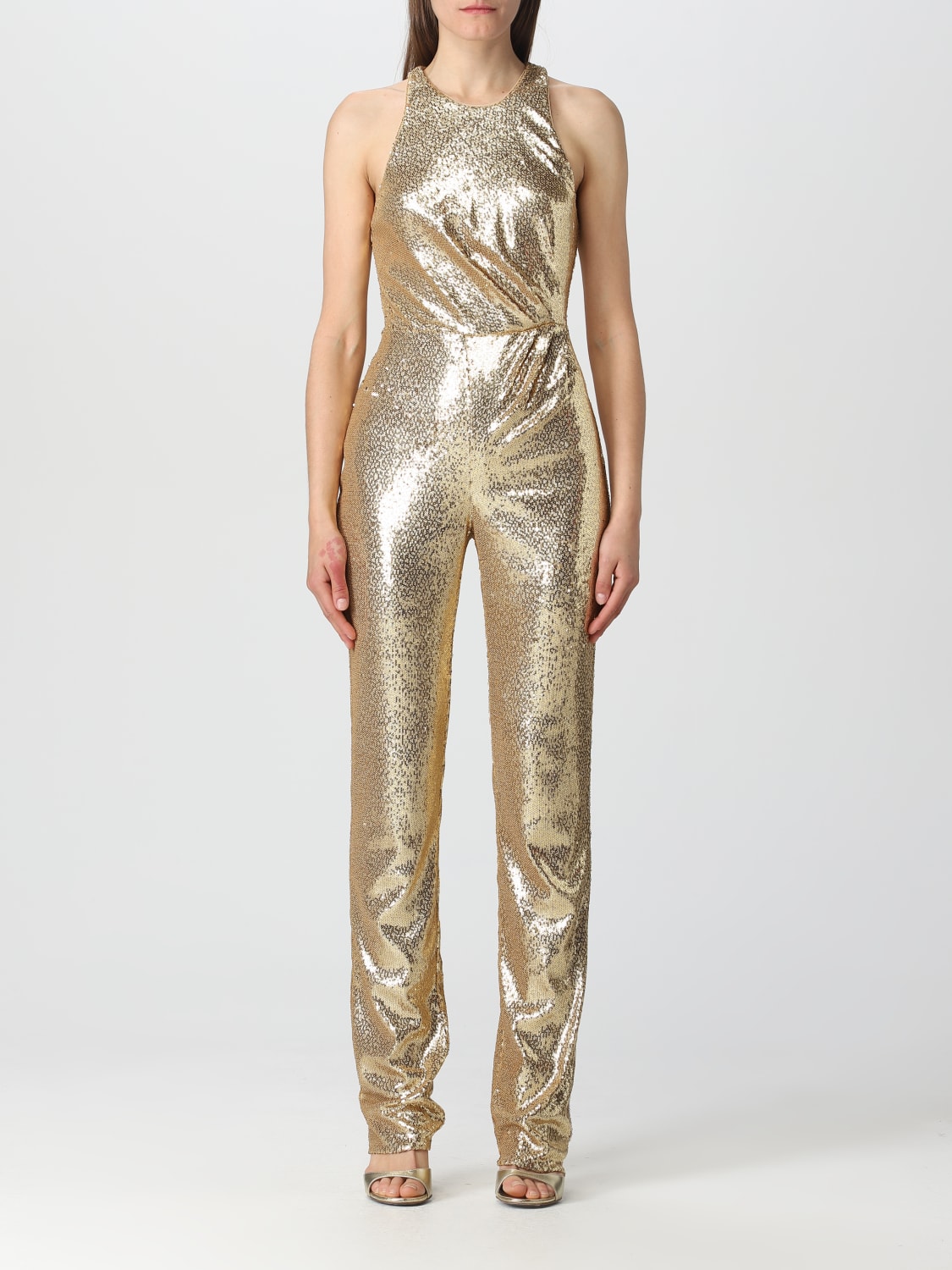 PATRIZIA PEPE JUMPSUITS: Dress woman Patrizia Pepe, Gold - Img 1