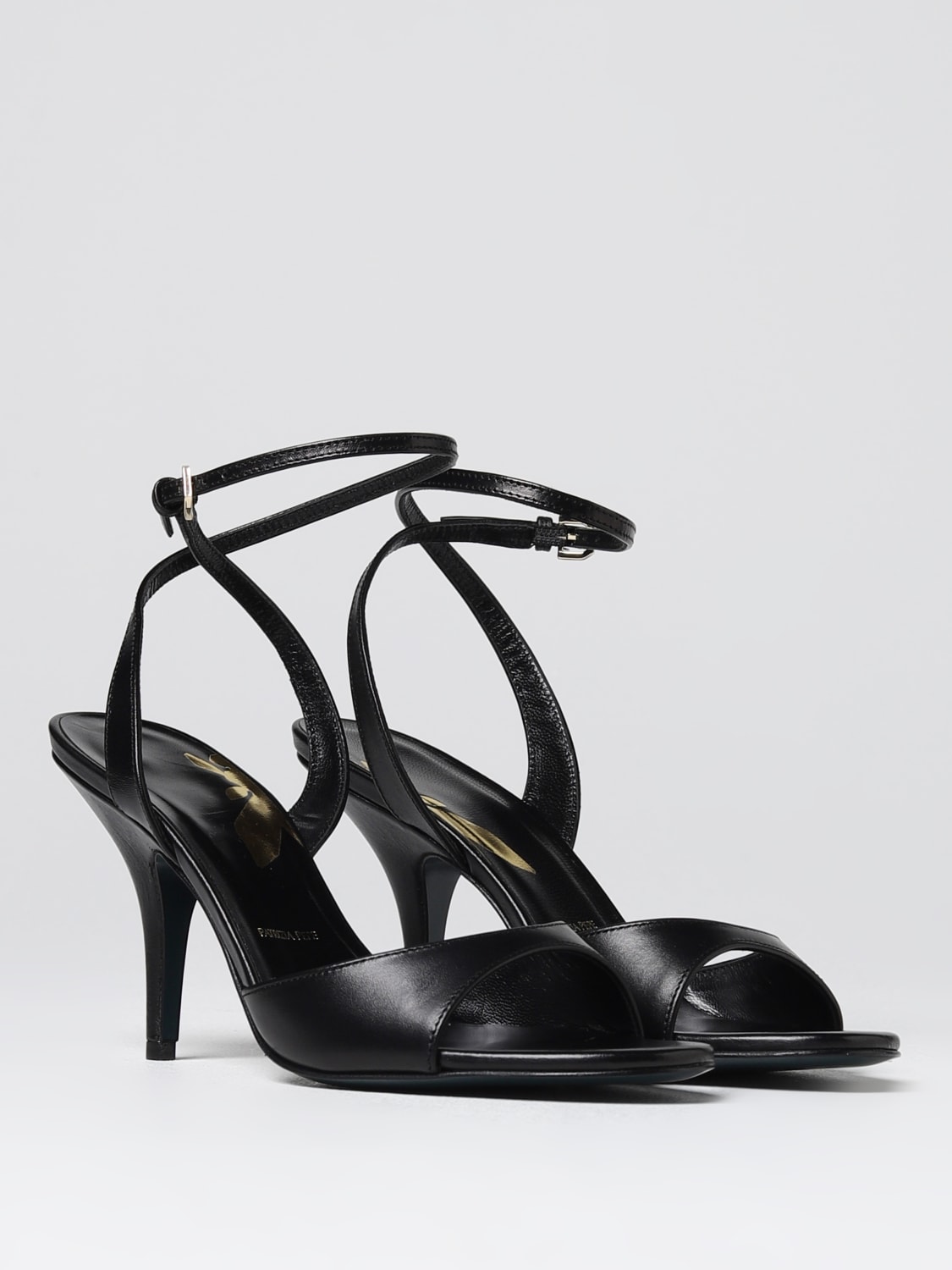 PATRIZIA PEPE HEELED SANDALS: Shoes woman Patrizia Pepe, Black - Img 2