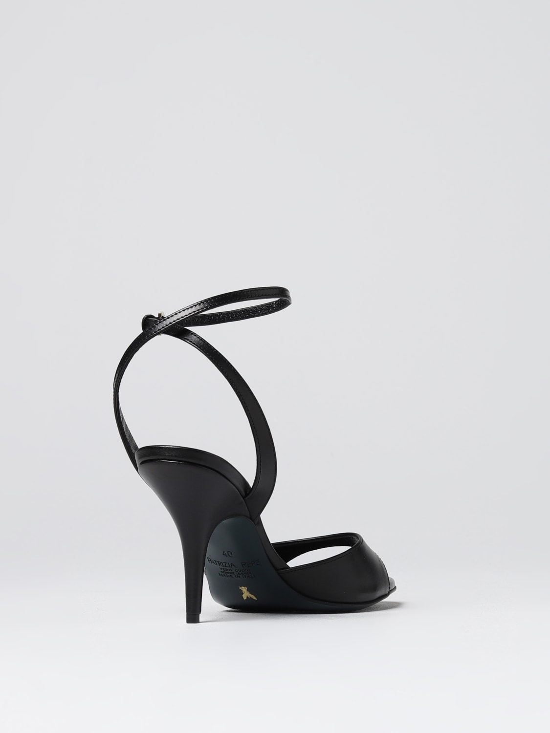 PATRIZIA PEPE HEELED SANDALS: Shoes woman Patrizia Pepe, Black - Img 3