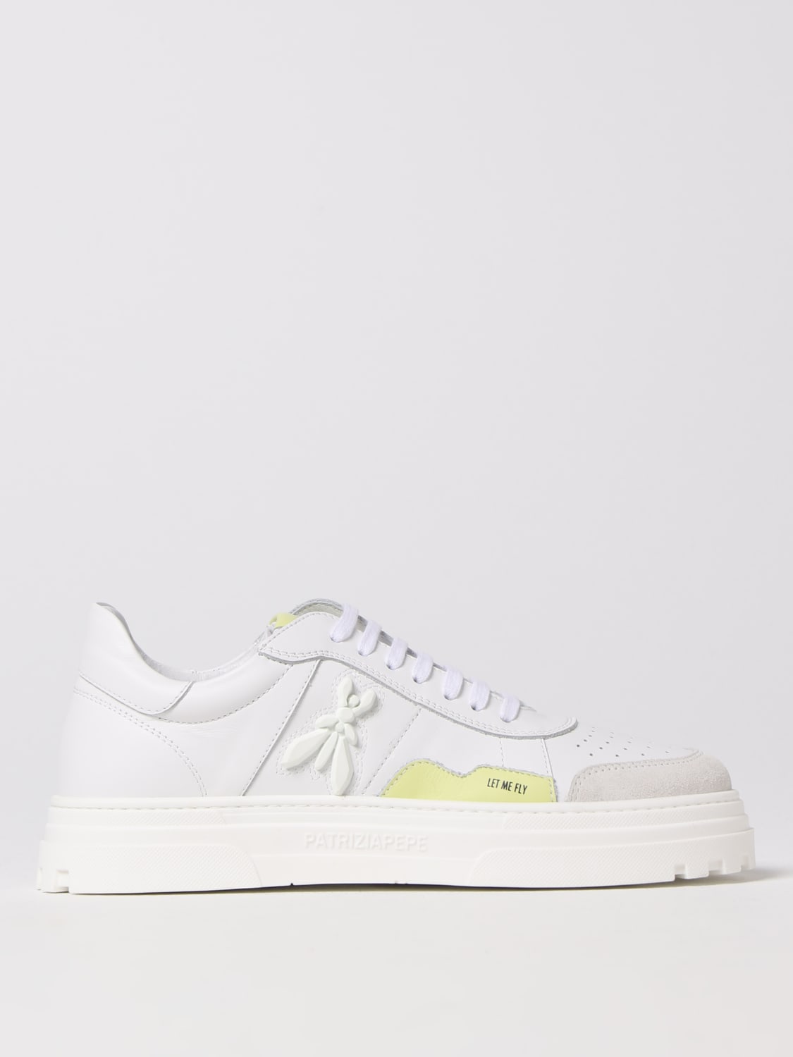 PATRIZIA PEPE SNEAKERS: Sneakers damen Patrizia Pepe, Weiß - Img 1