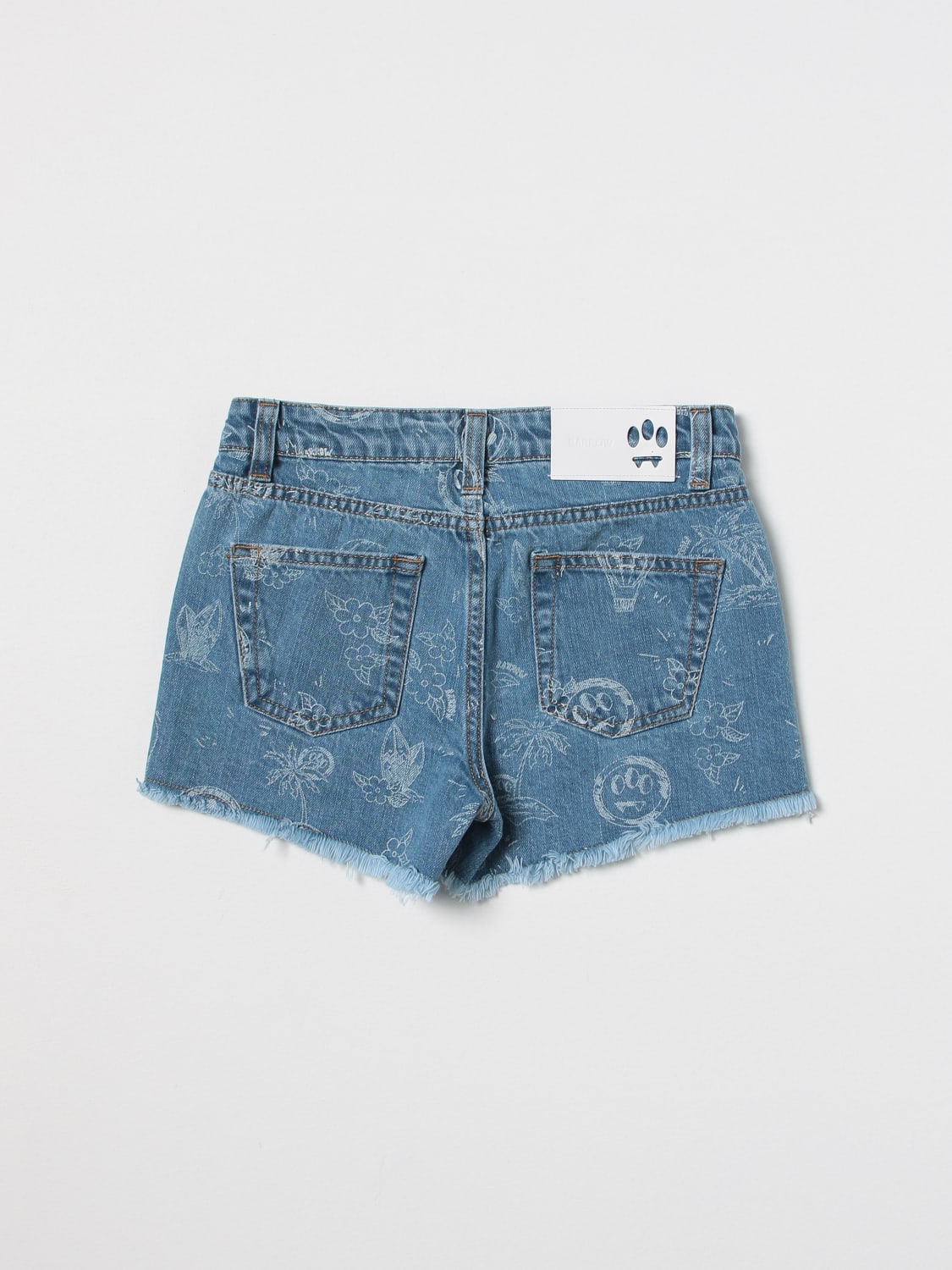 BARROW KIDS SHORT: Short kids Barrow Kids, Denim - Img 2