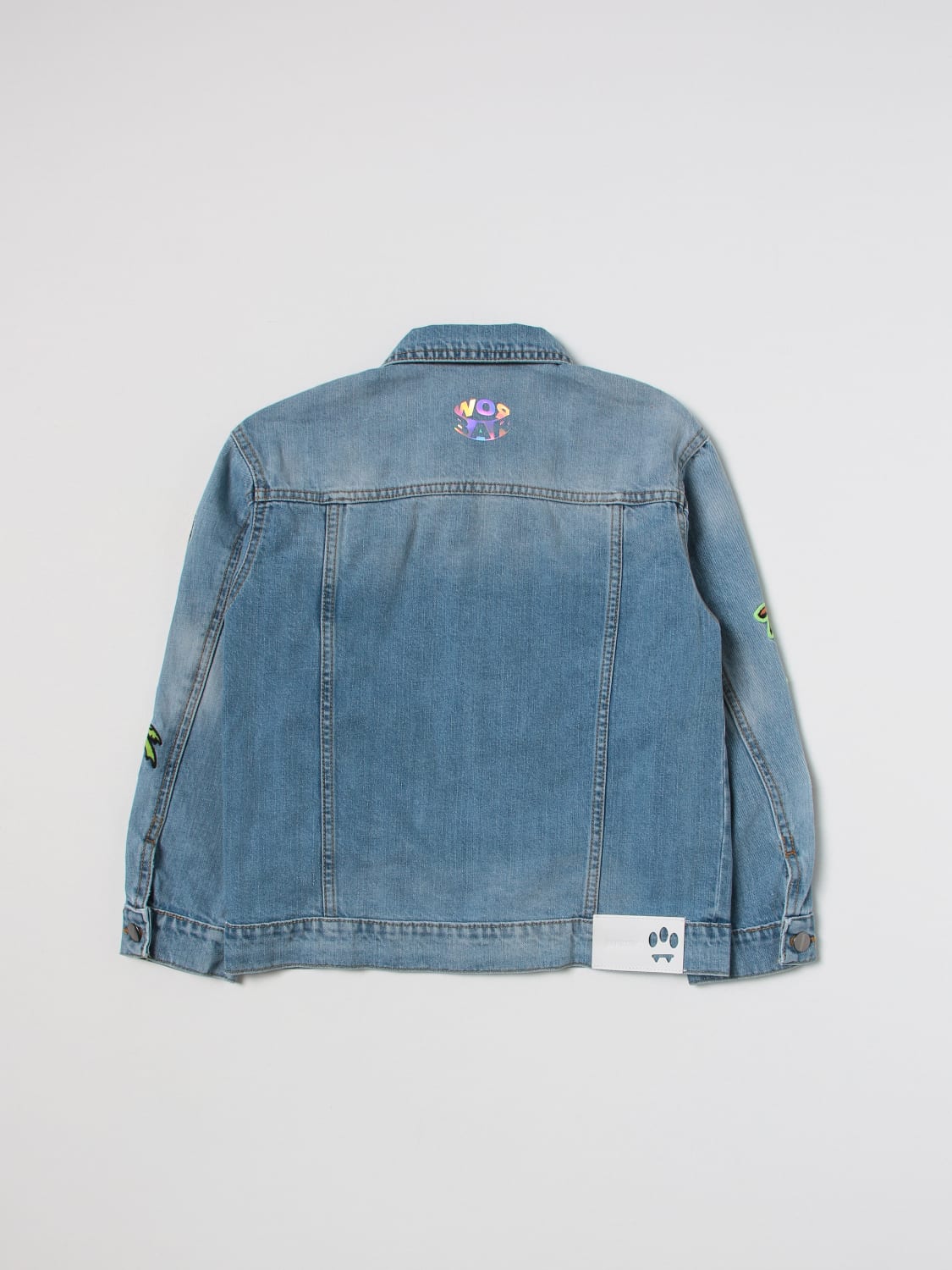BARROW KIDS JACKET: Jacket kids Barrow Kids, Denim - Img 2