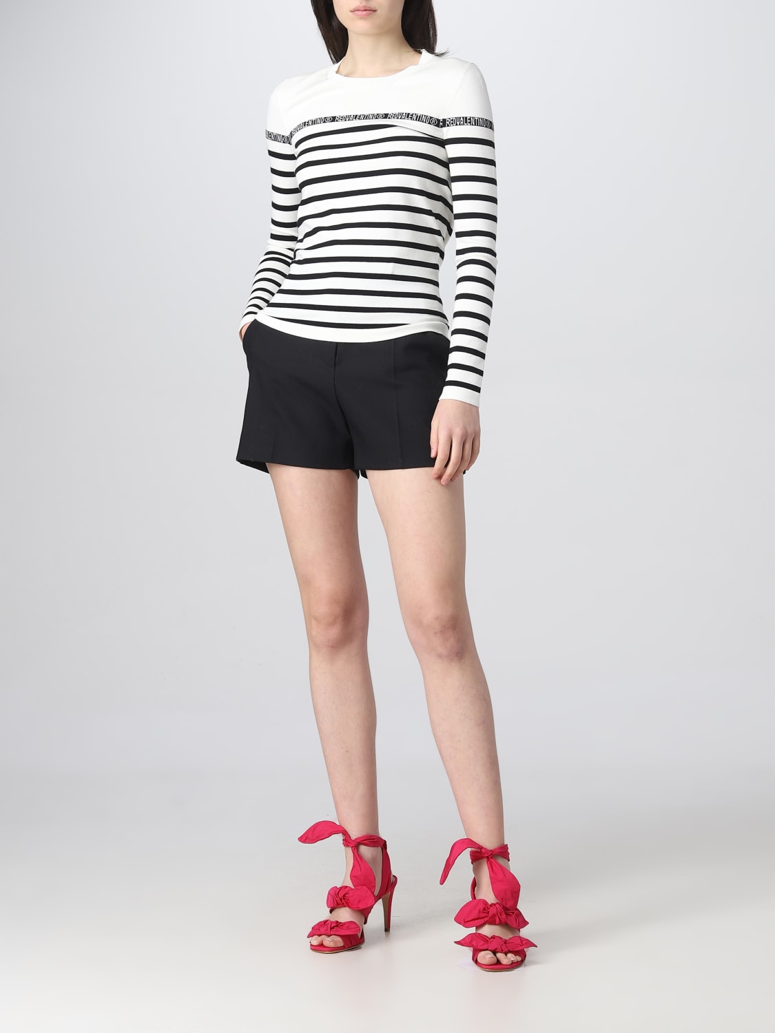 RED VALENTINO SWEATER: Sweater woman Red Valentino, Yellow Cream - Img 2