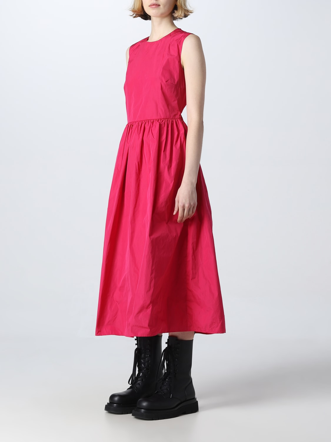 RED VALENTINO ドレス: ドレス レディース Red Valentino, フューシャ - Img 3