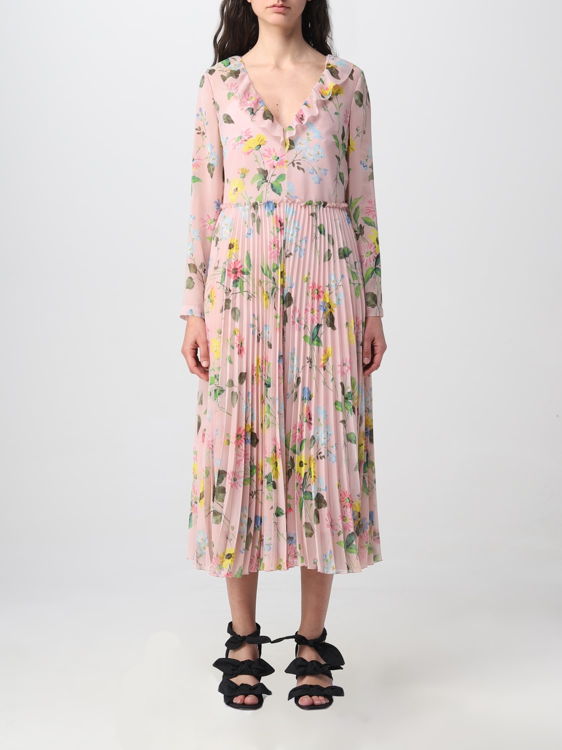 RED VALENTINO DRESS: Dress woman Red Valentino, Pink - Img 1