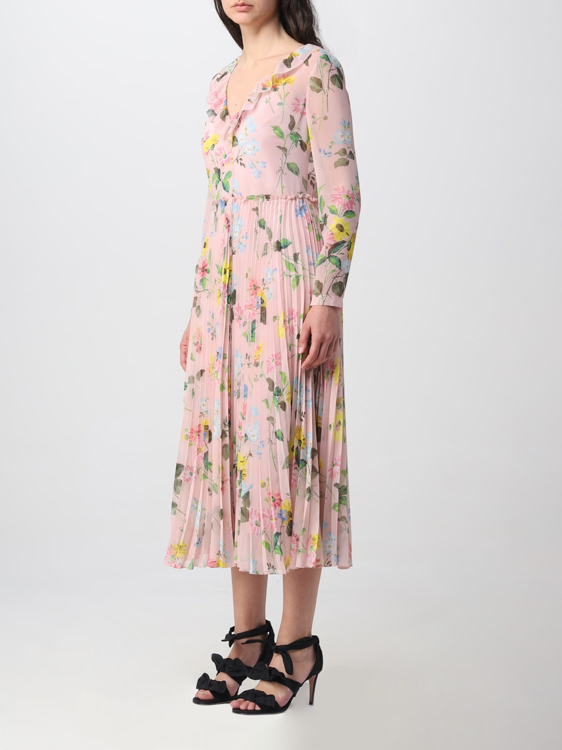 RED VALENTINO DRESS: Dress woman Red Valentino, Pink - Img 3