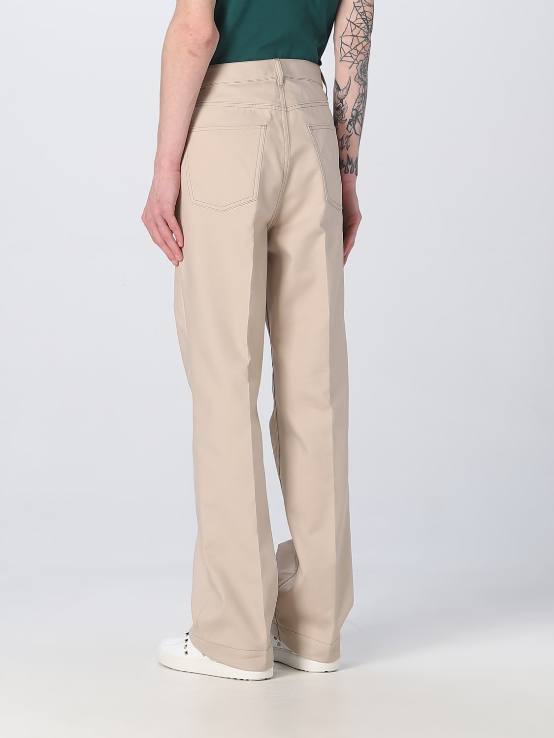 VALENTINO PANTS: Pants men Valentino, Beige - Img 3