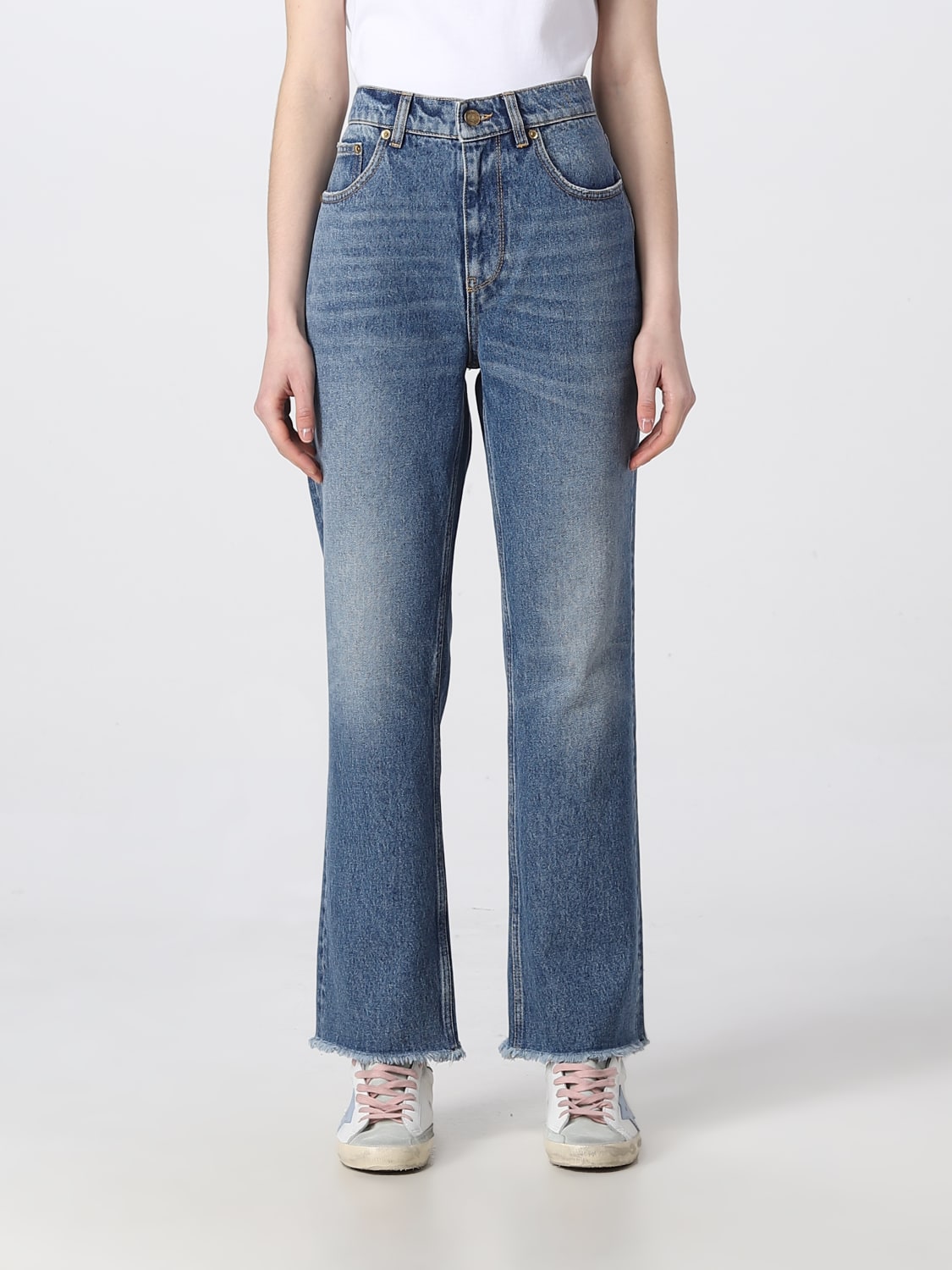 Golden Goose cropped 5-pocket jeans