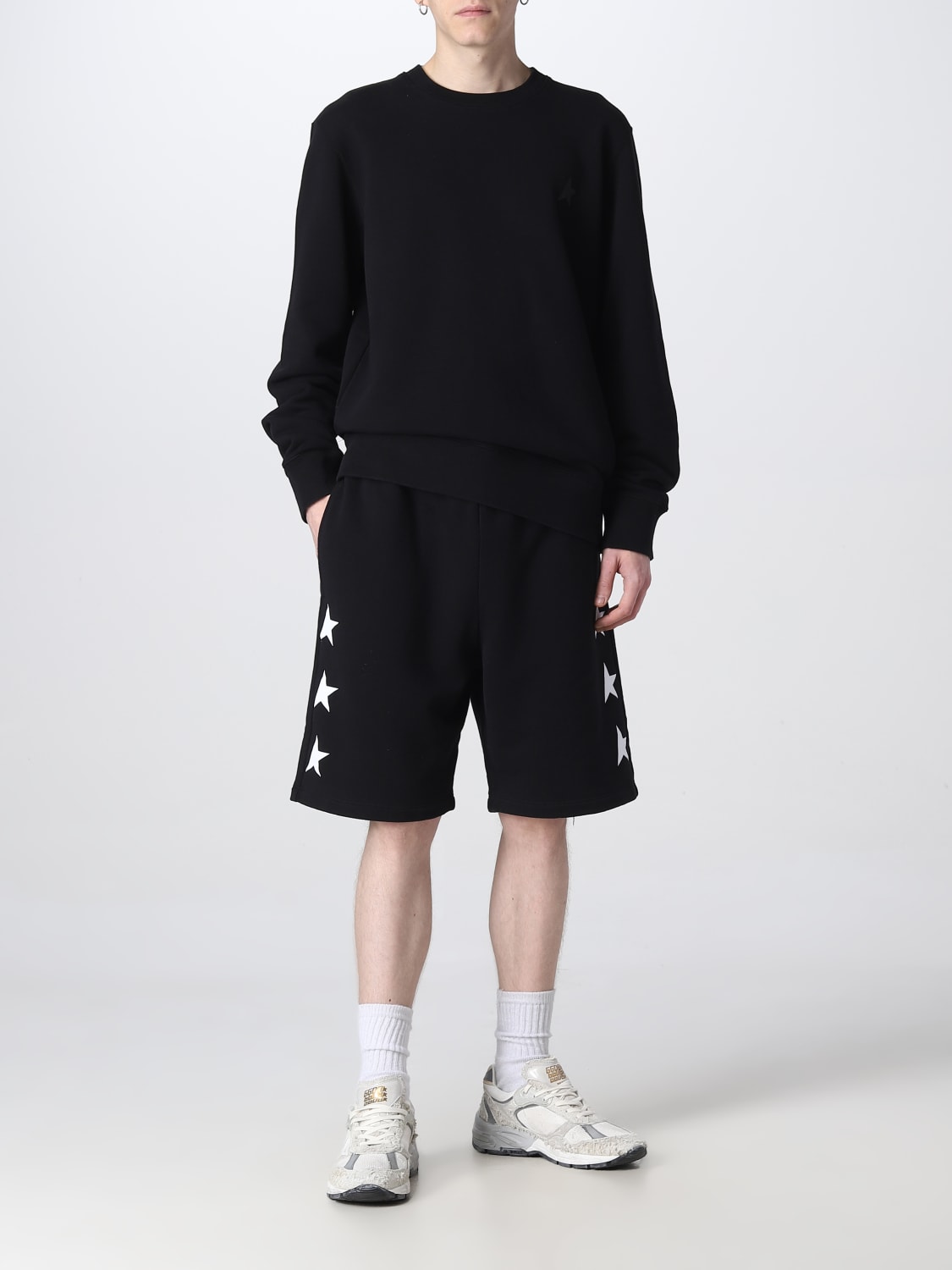 GOLDEN GOOSE SWEATSHIRT: Golden Goose sweatshirt in cotton, Black - Img 2