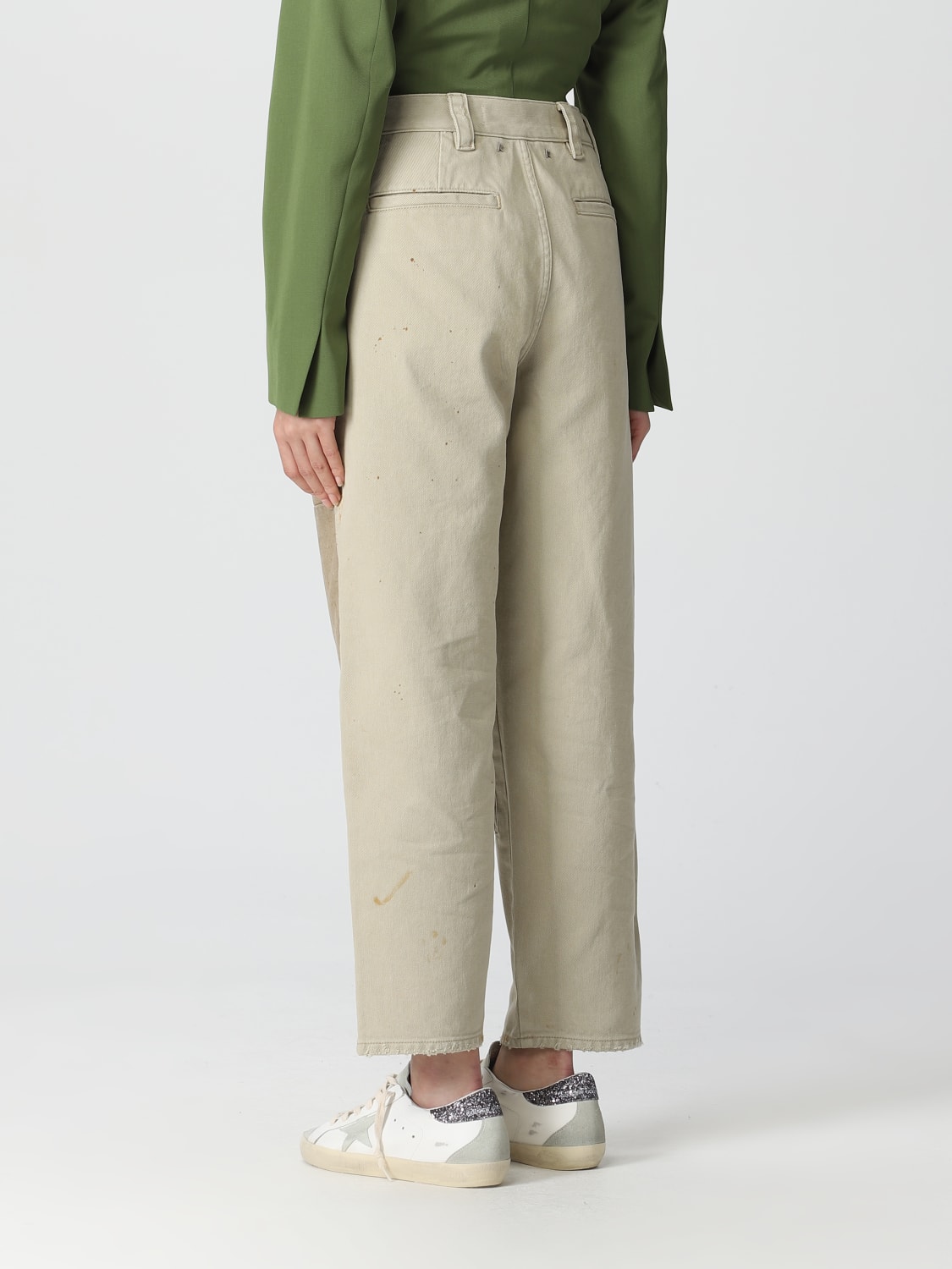 GOLDEN GOOSE PANTS: Pants men Golden Goose, Yellow Cream - Img 3