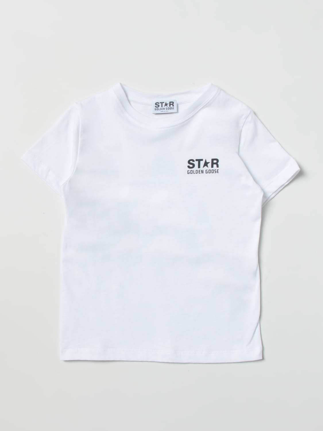 GOLDEN GOOSE T-SHIRT: Star Golden Goose T-shirt in cotton, White - Img 1