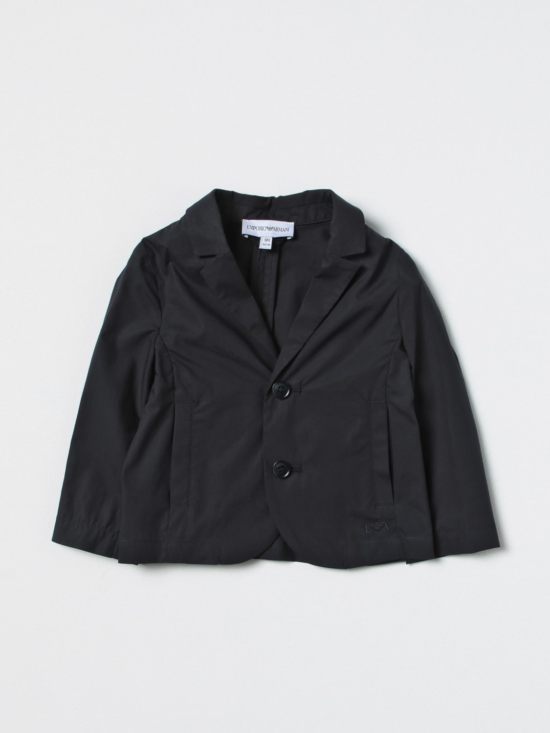 EMPORIO ARMANI JACKET: Blazer kids Emporio Armani, Blue - Img 1