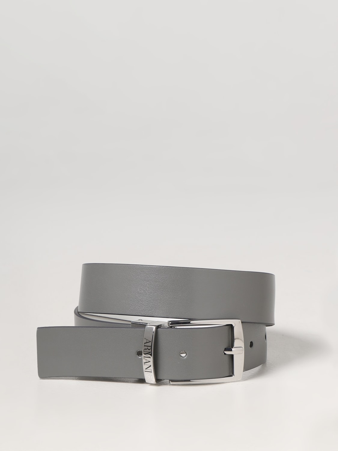 EMPORIO ARMANI BELT: Belt kids Emporio Armani, Grey - Img 2