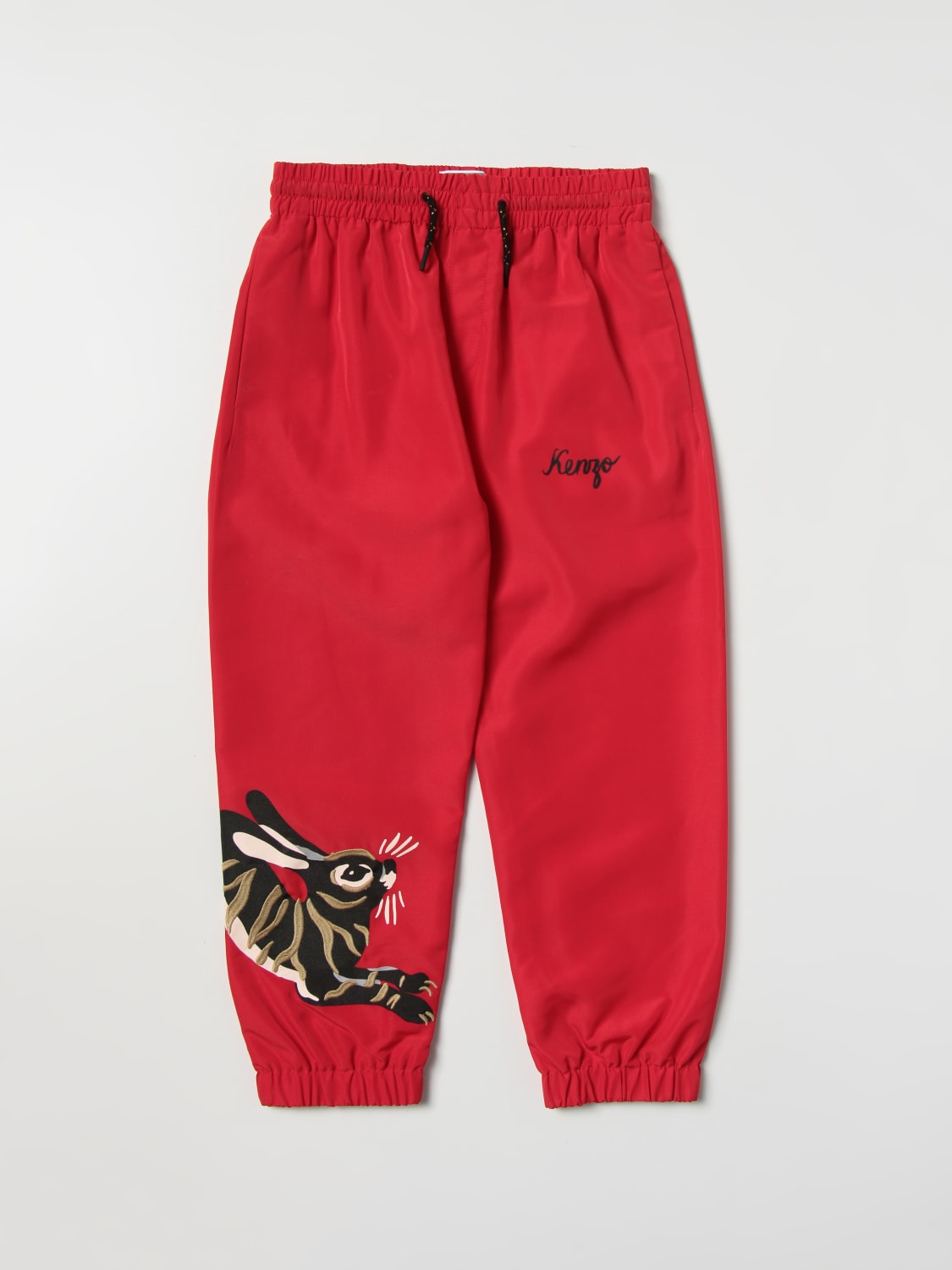 KENZO KIDS パンツ: パンツ ボーイ Kenzo Junior, レッド - Img 1