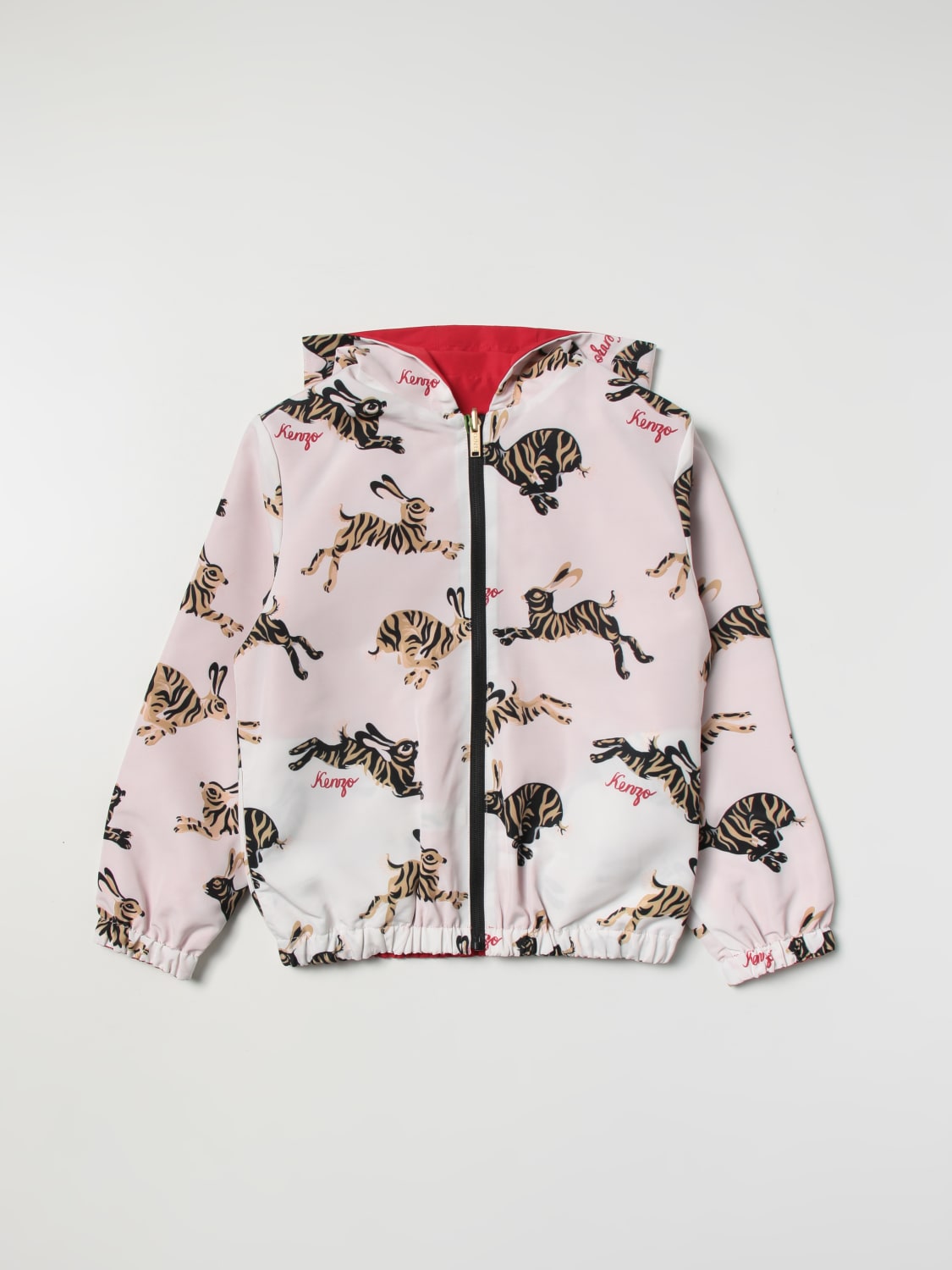 KENZO KIDS JACKET: Jacket kids Kenzo Junior, White - Img 1