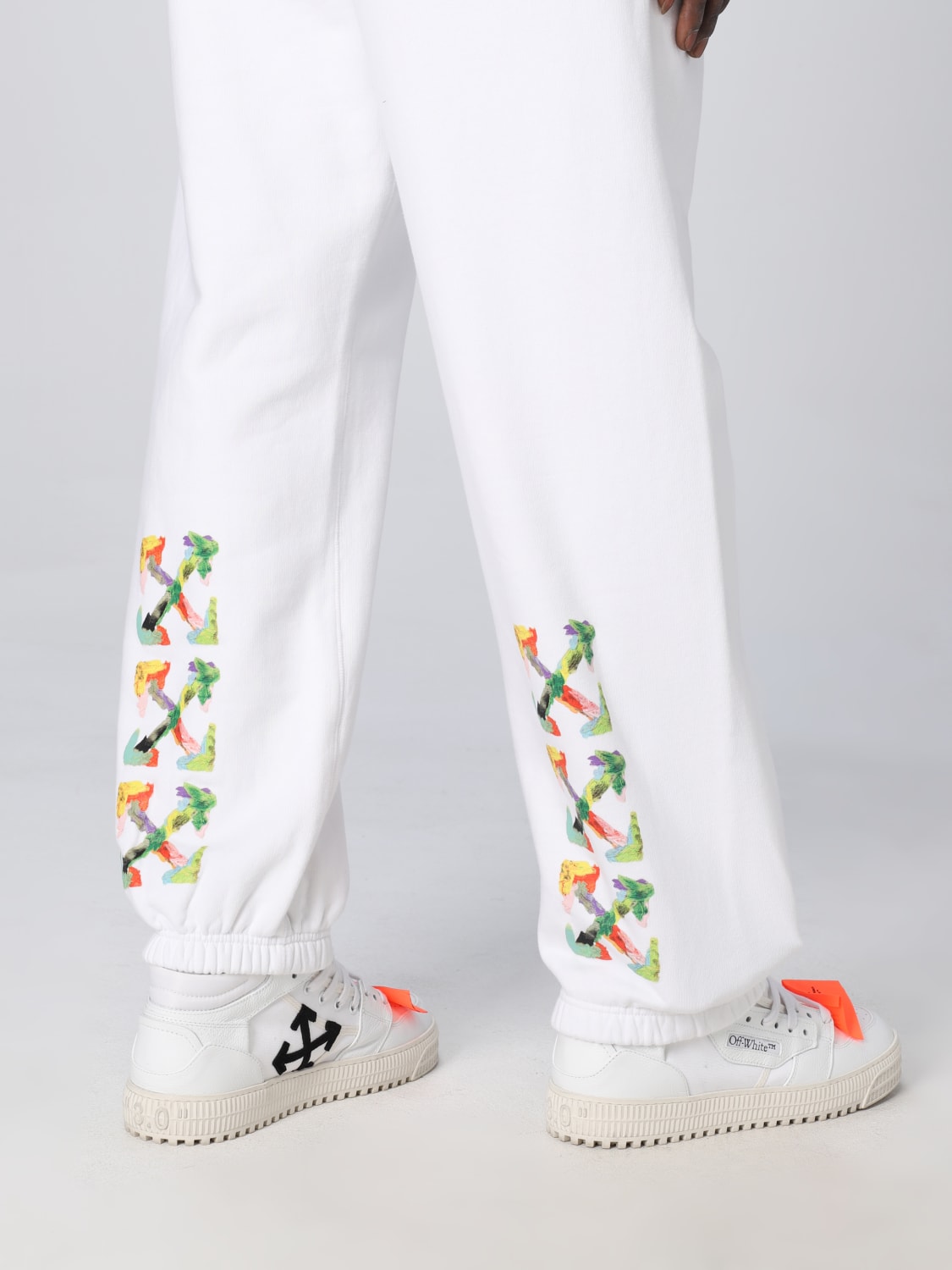 Off-White stretch cotton pants