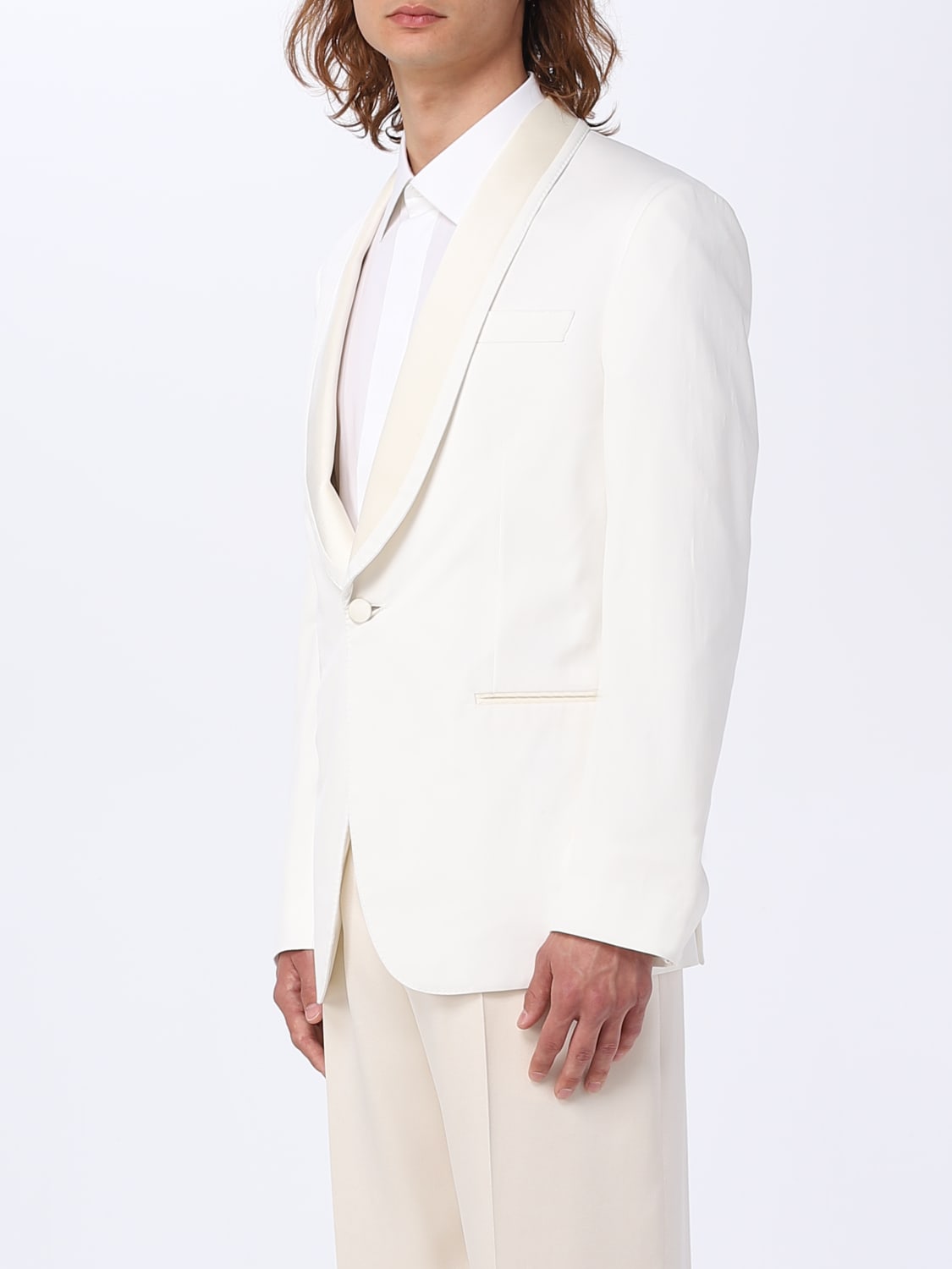 BRIONI BLAZER: Blazer men Brioni, White - Img 4