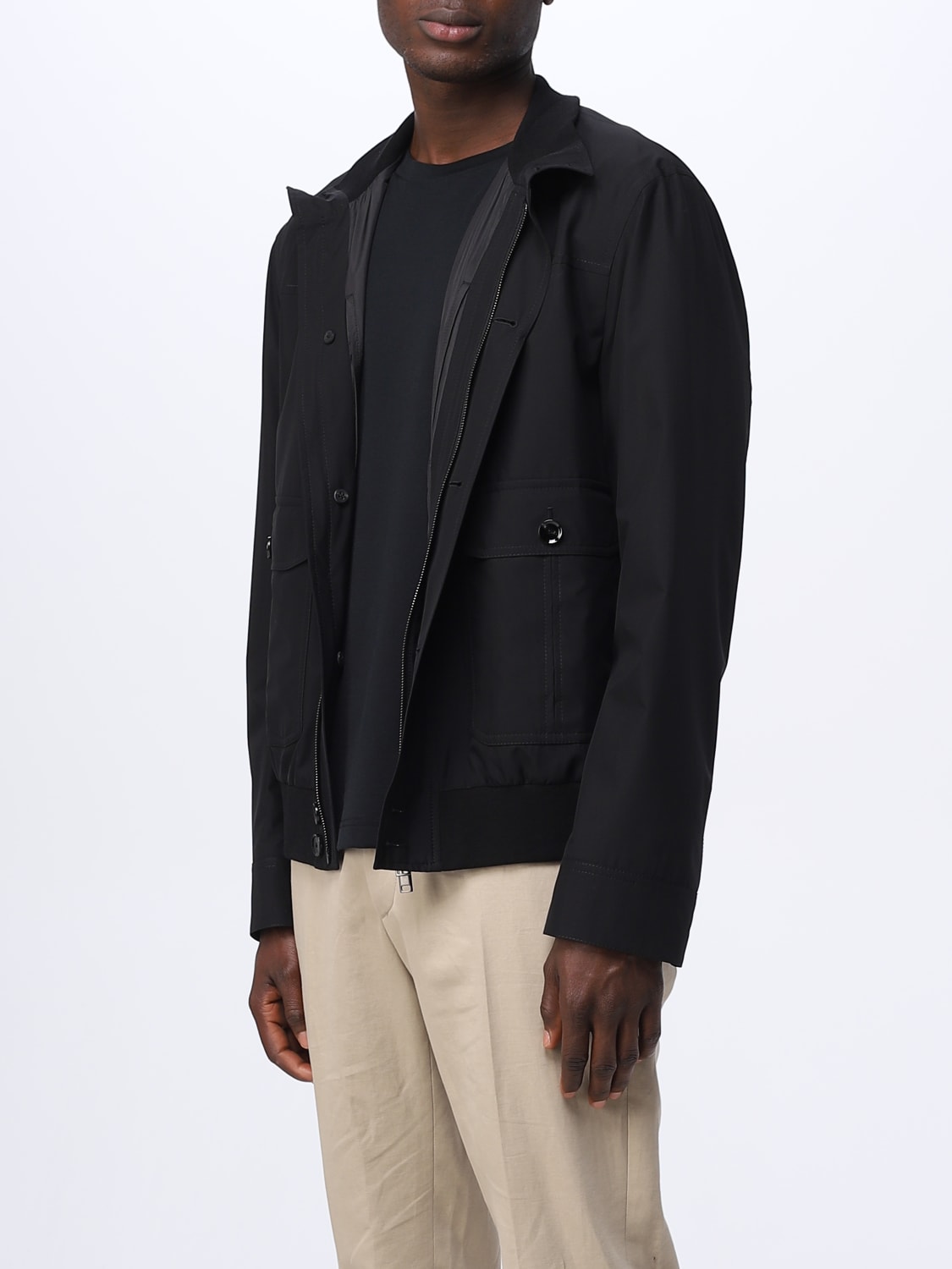 BRIONI JACKET: Brioni men's jacket, Black - Img 4