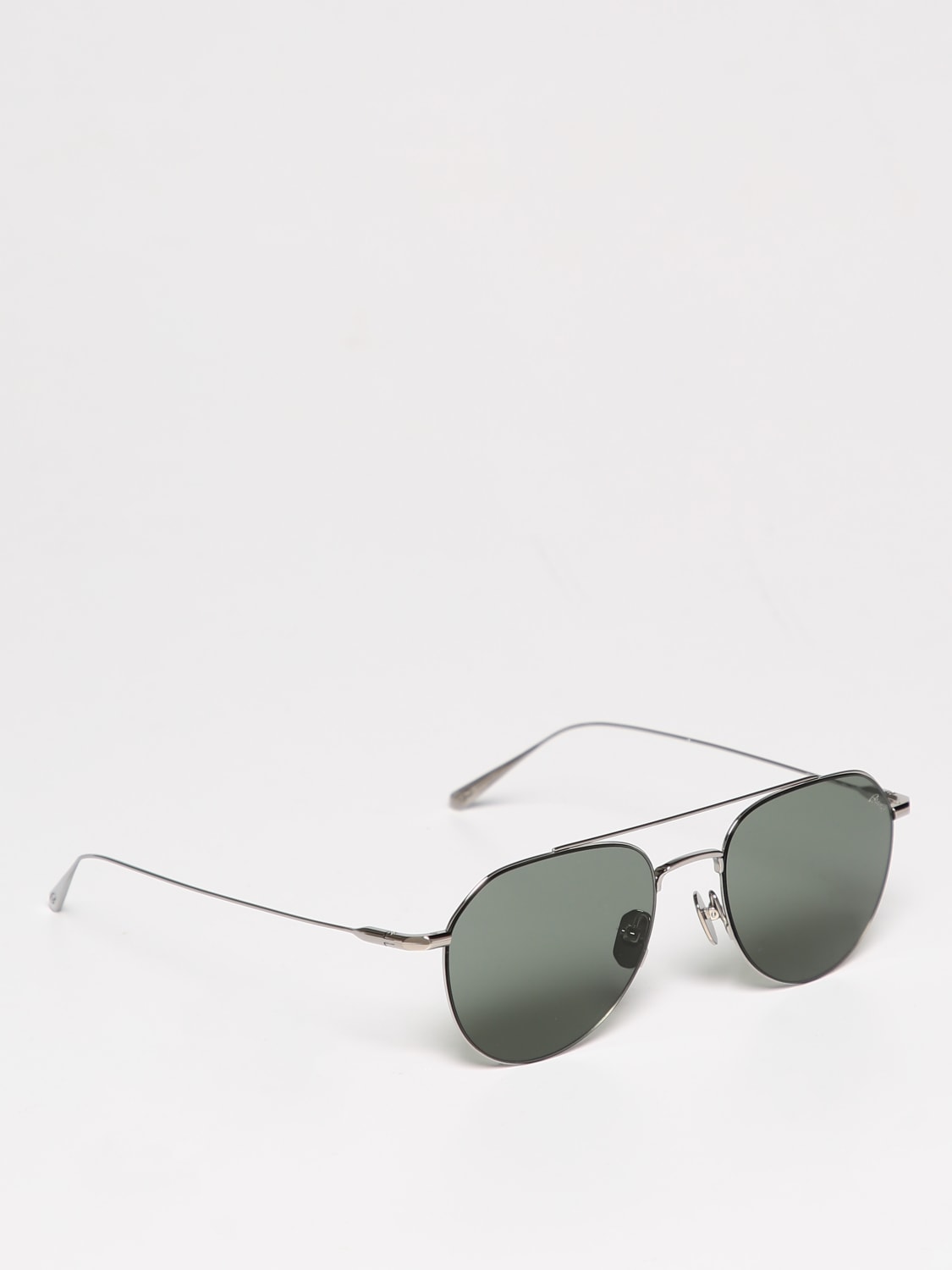 Brioni Outlet titanium sunglasses Silver Brioni sunglasses 726865I3B00 online at GIGLIO.COM