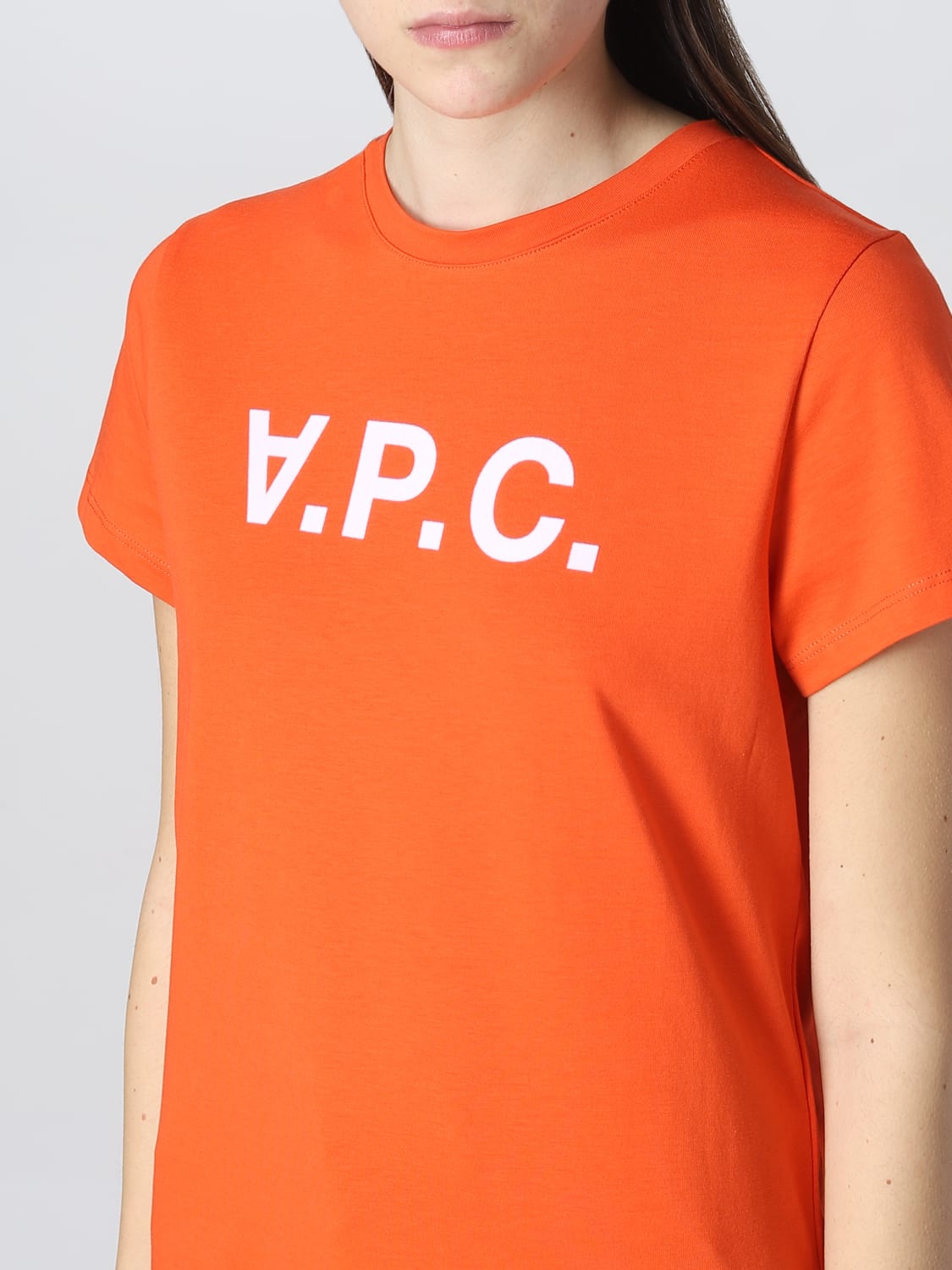 A.P.C. Tシャツ: Tシャツ レディース A.P.C., オレンジ - Img 3