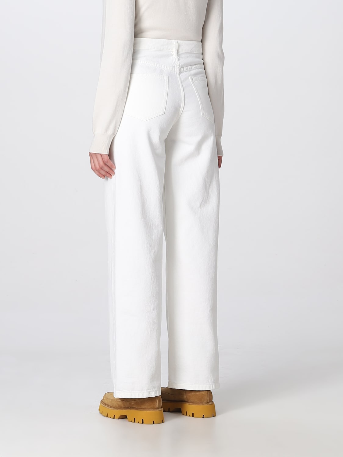 A.P.C. JEANS: Jeans woman A.P.C., White - Img 3