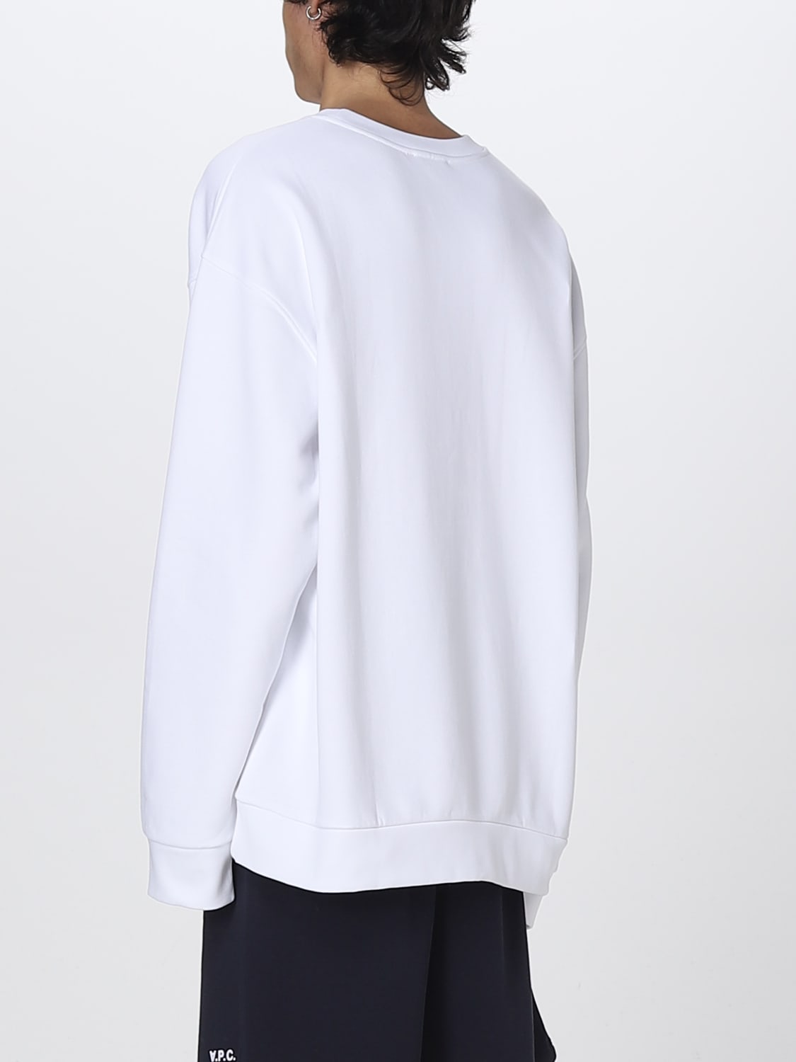 A.P.C. SWEATSHIRT: Sweatshirt men A.P.C., White - Img 3