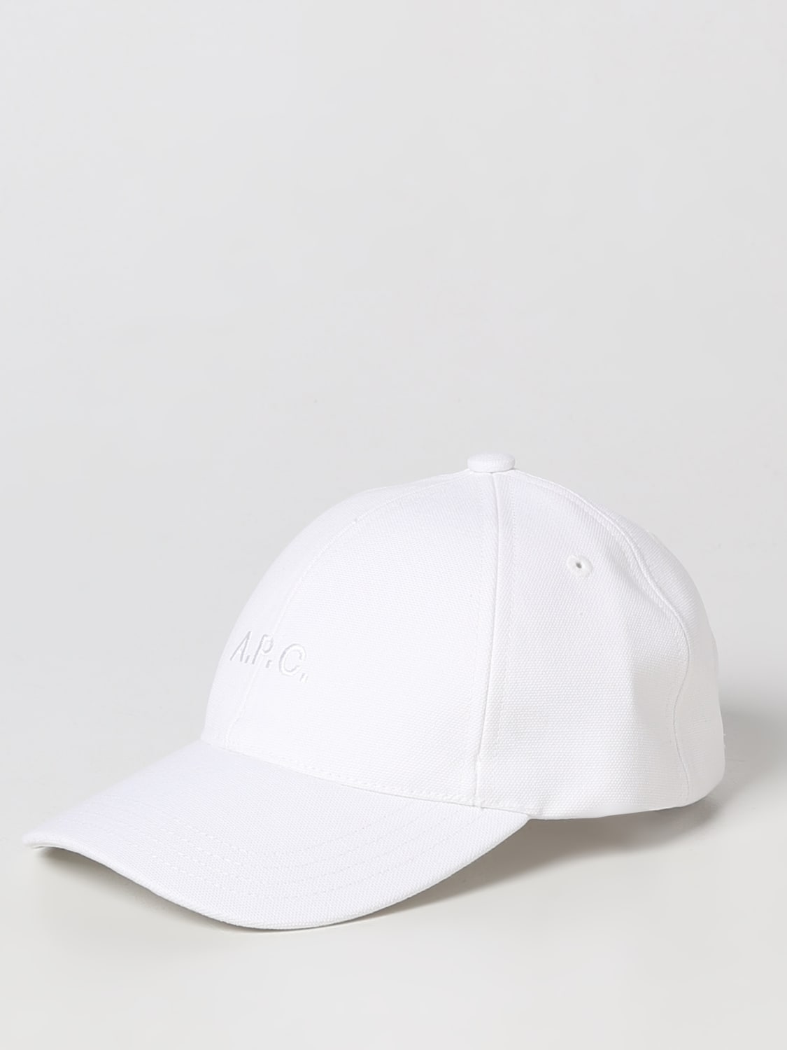 A.P.C. GORRO: Gorro hombre A.P.C., Blanco - Img 1