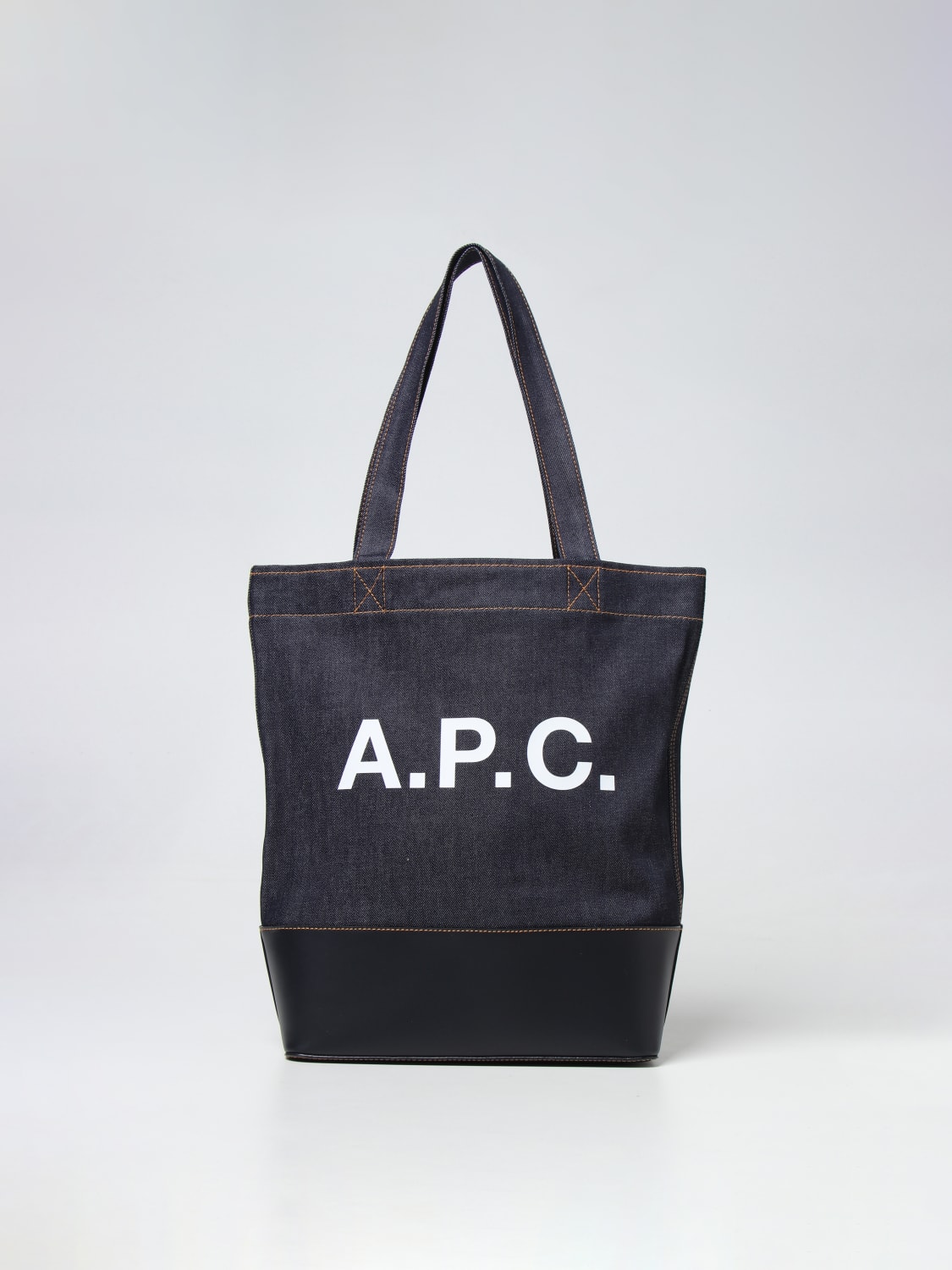 Giglio Borsa Axelle A.P.C. in denim