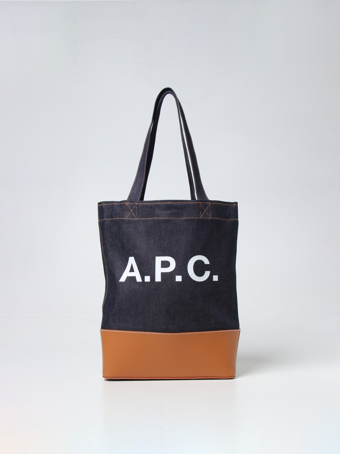 Giglio Borsa Axelle A.P.C. in denim