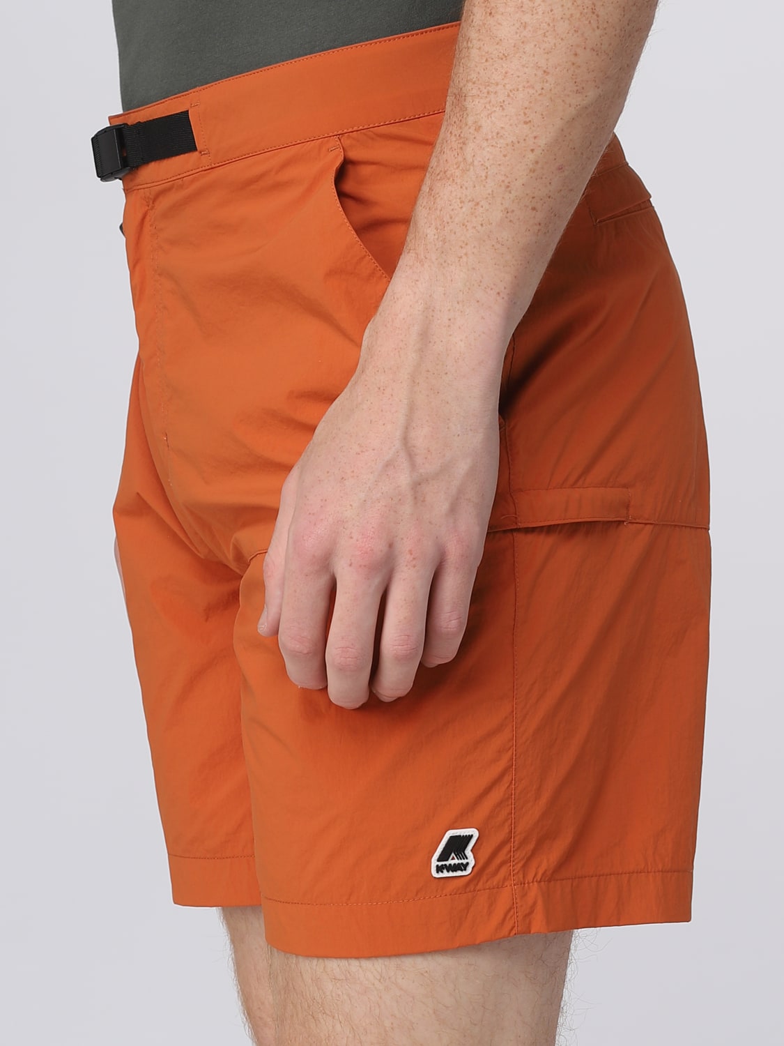 K-WAY SHORTS: Short men K-way, Orange - Img 3