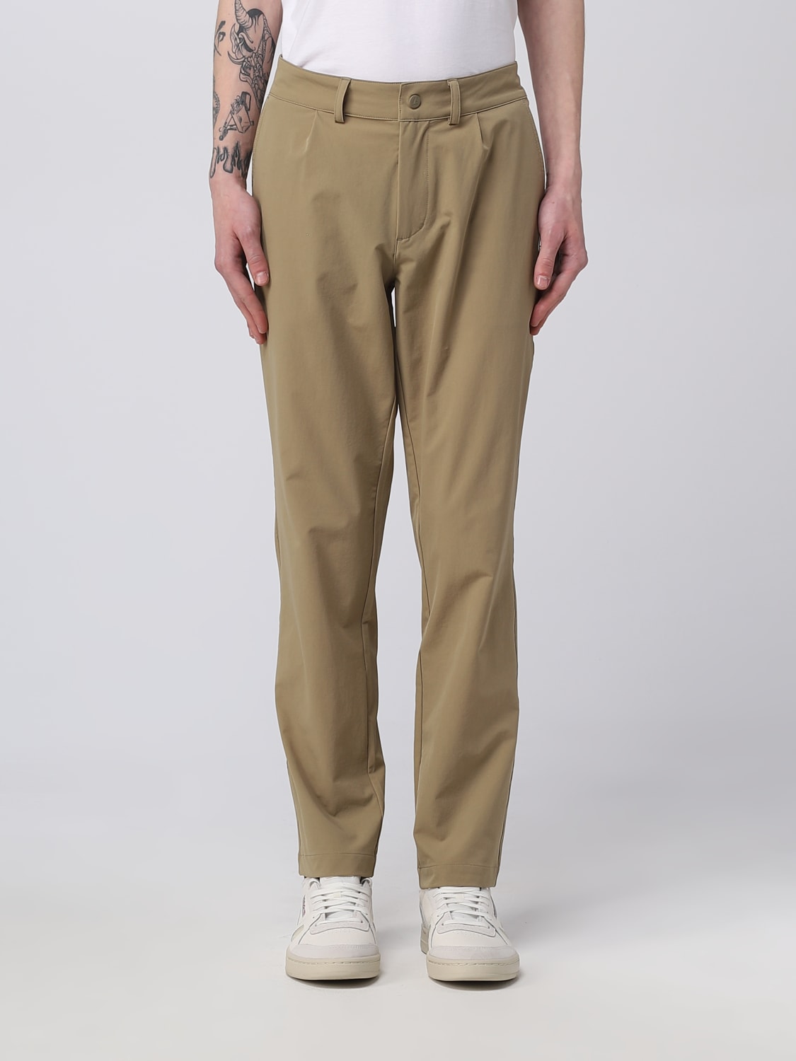 K-WAY PANTS: Pant men K-way, Beige - Img 1