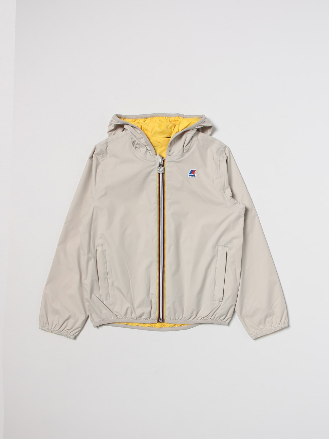 K-WAY JACKET: Jacket kids K-way, Yellow - Img 1