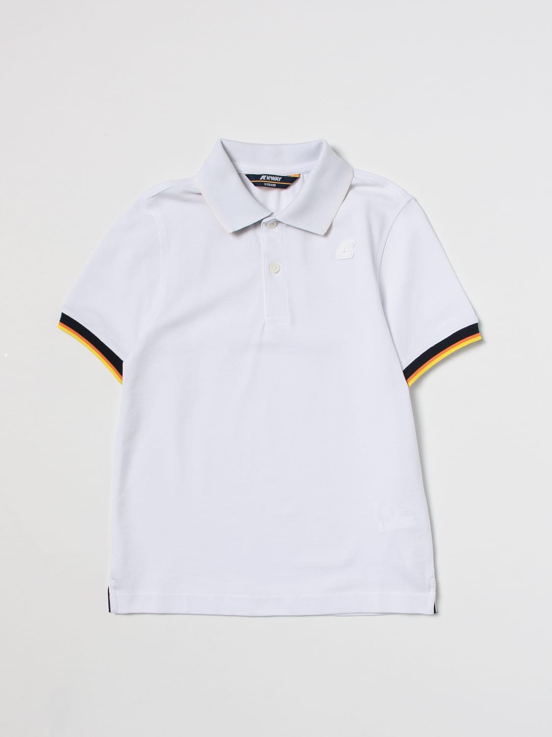 K-WAY POLO: T-shirt enfant K-way, Blanc - Img 1