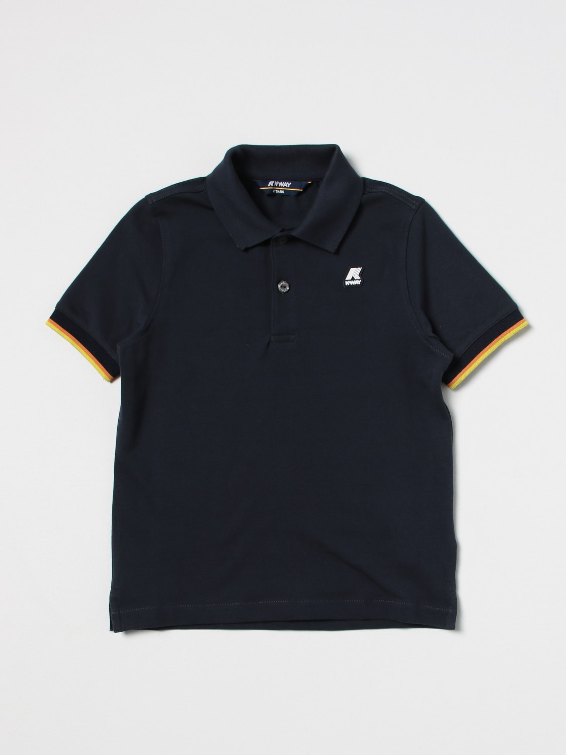 K-WAY POLO: T-shirt enfant K-way, Bleu - Img 1