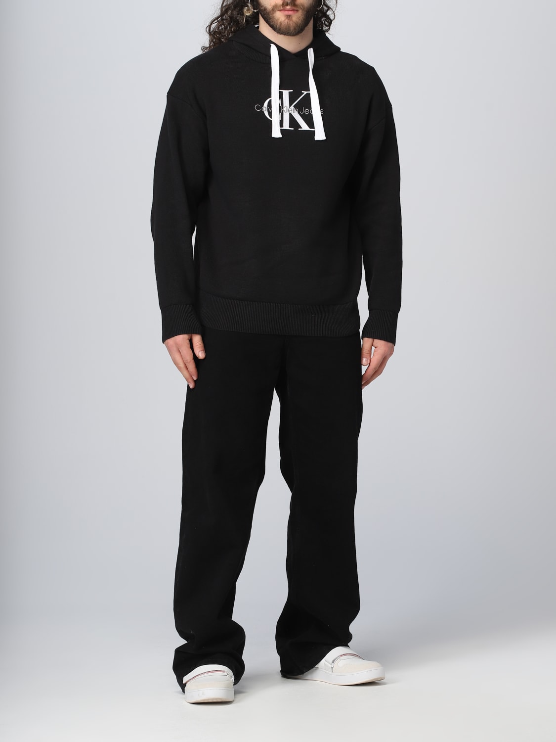 CALVIN KLEIN JEANS SWEATSHIRT: Sweatshirt men Calvin Klein Jeans, Black - Img 2