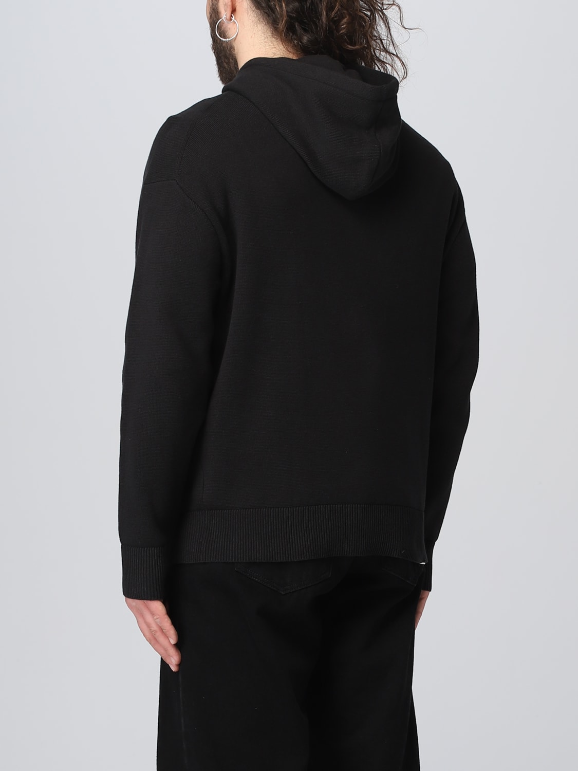 CALVIN KLEIN JEANS SWEATSHIRT: Sweatshirt men Calvin Klein Jeans, Black - Img 3