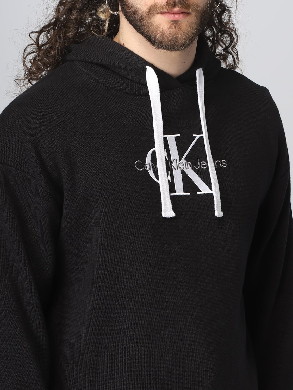 CALVIN KLEIN JEANS SWEATSHIRT: Sweatshirt men Calvin Klein Jeans, Black - Img 4