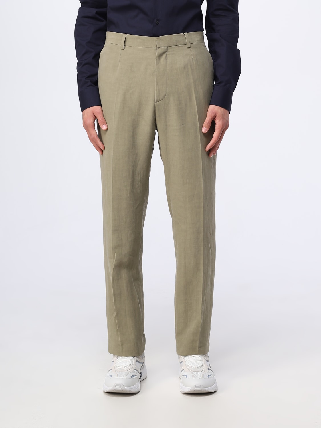 Calvin Klein Outlet Pants men Green Calvin Klein pants K10K111995 online at GIGLIO.COM